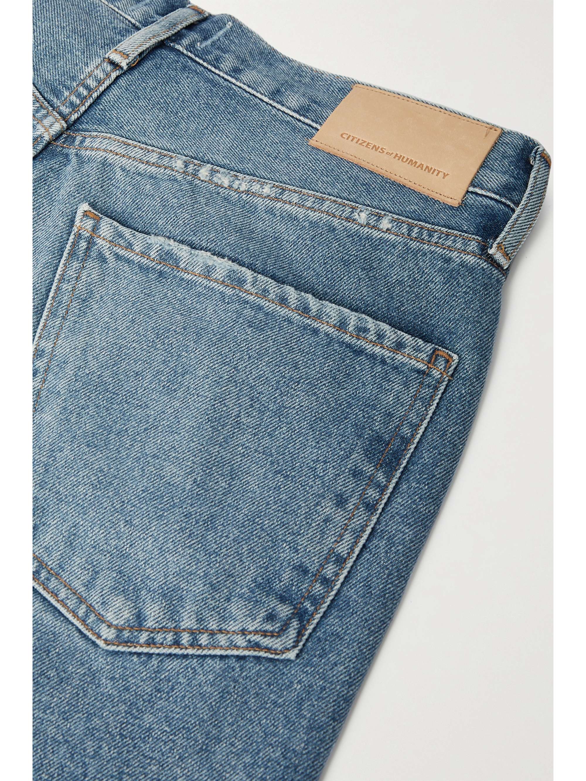 CITIZENS OF HUMANITY Distressed high-rise bootcut jeans