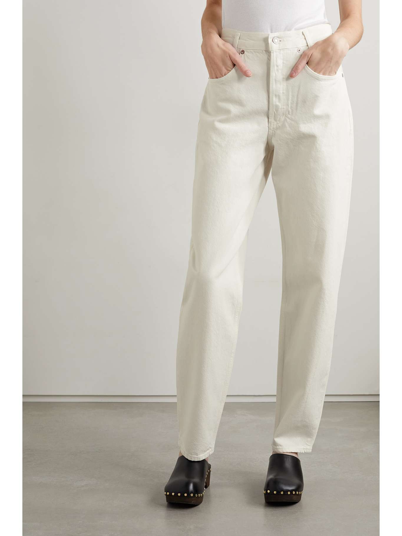 agolde darted balloon baggy tapered jeans