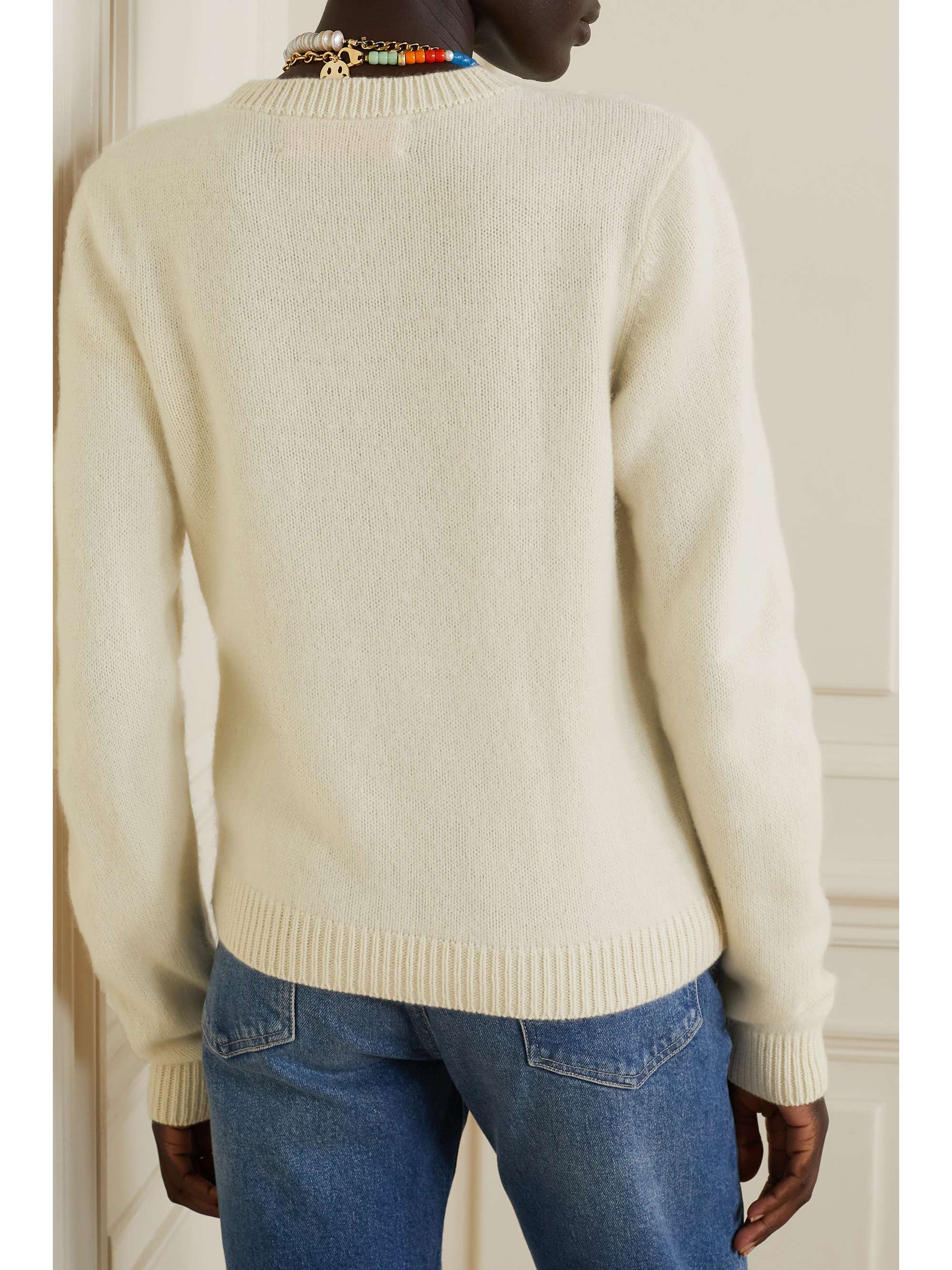 the elder statesman cashmere sweater