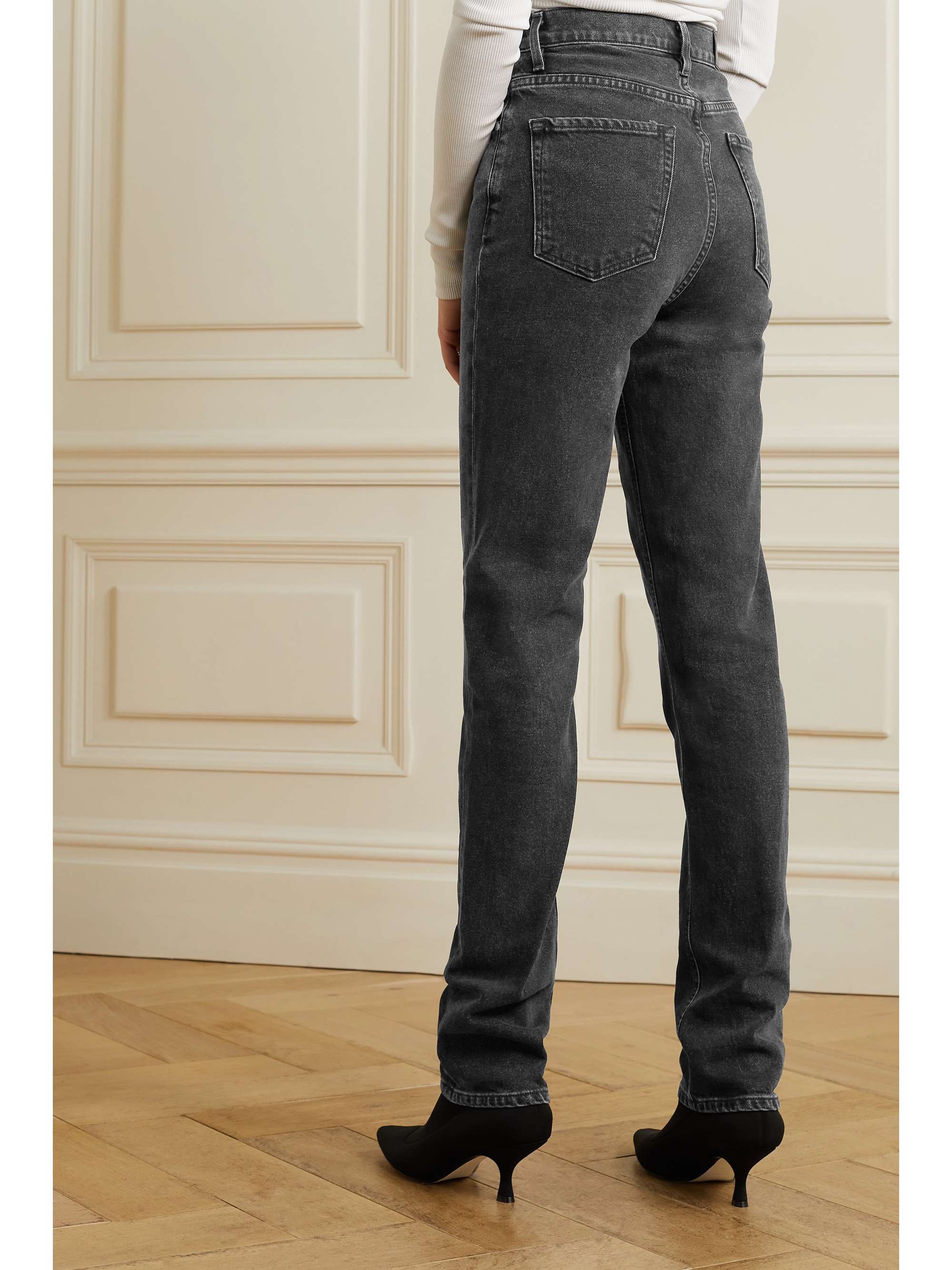GOLDSIGN Jean slim taille haute Lawler