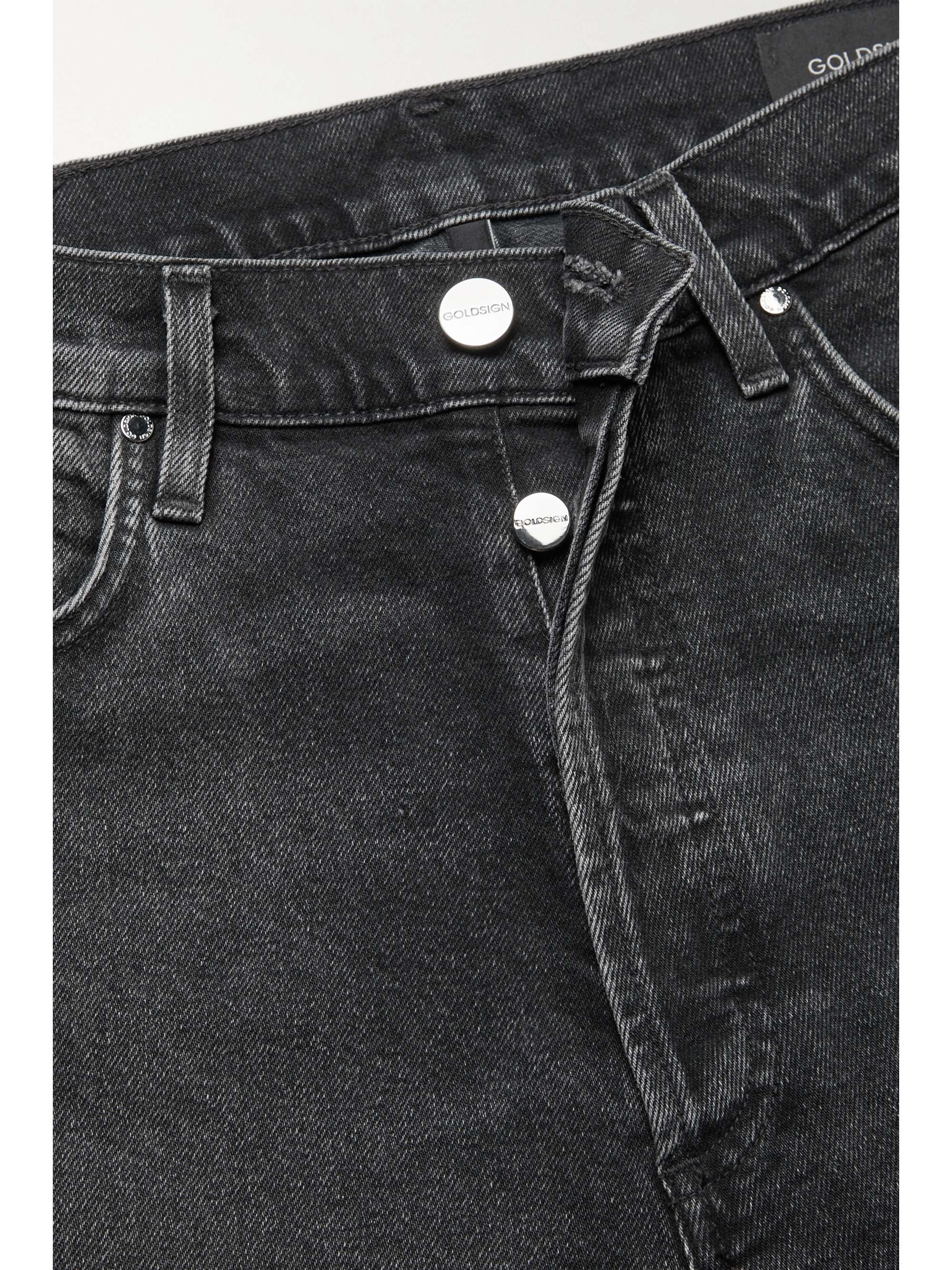 GOLDSIGN Jean slim taille haute Lawler