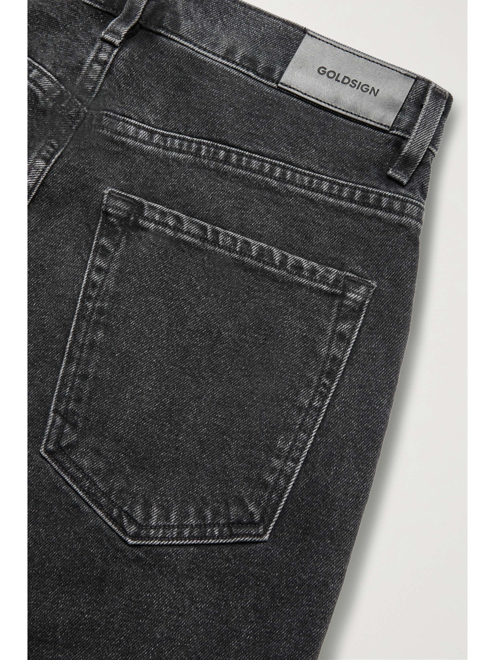 GOLDSIGN Jean slim taille haute Lawler