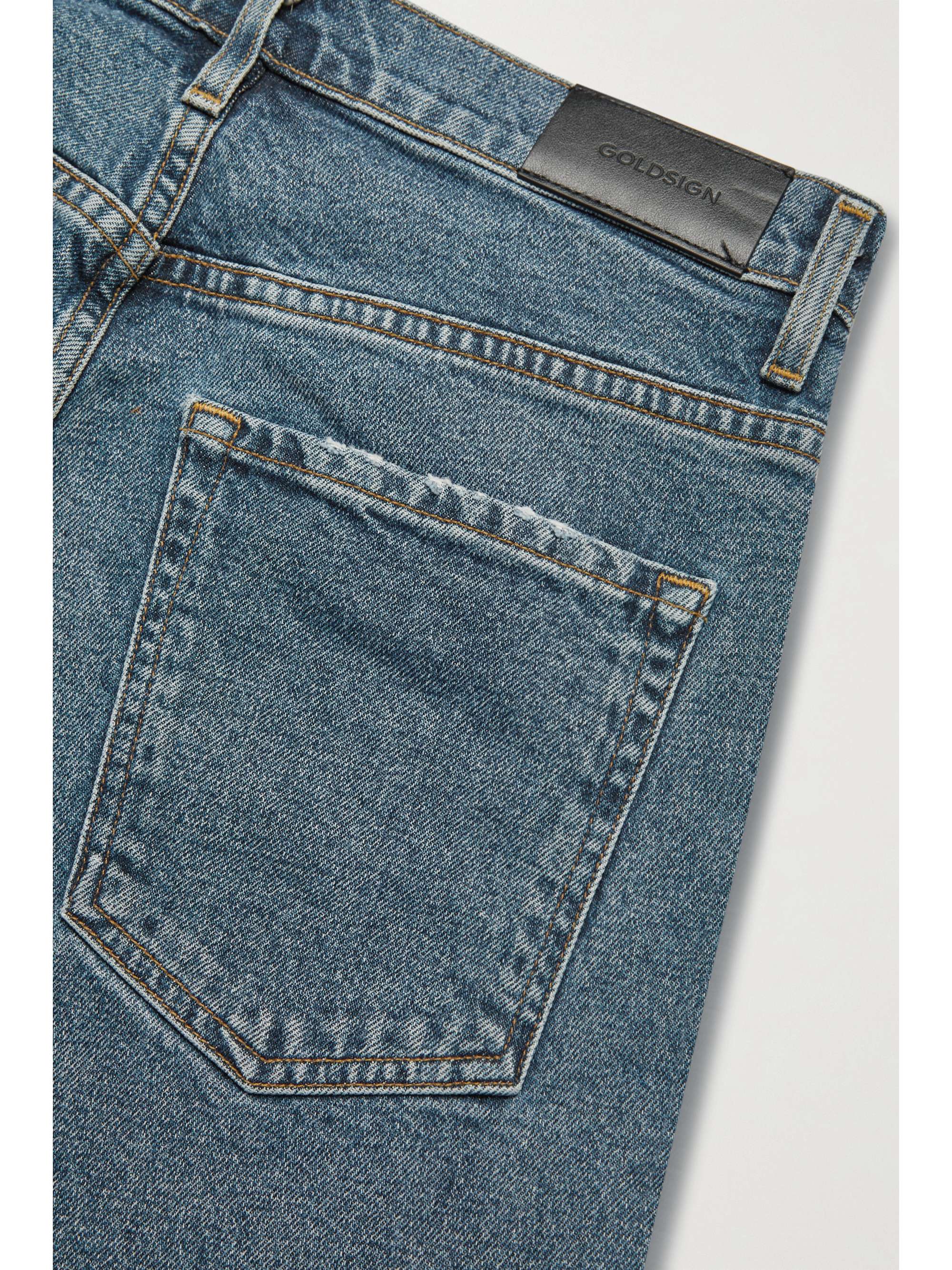GOLDSIGN Lawler high-rise slim-leg jeans