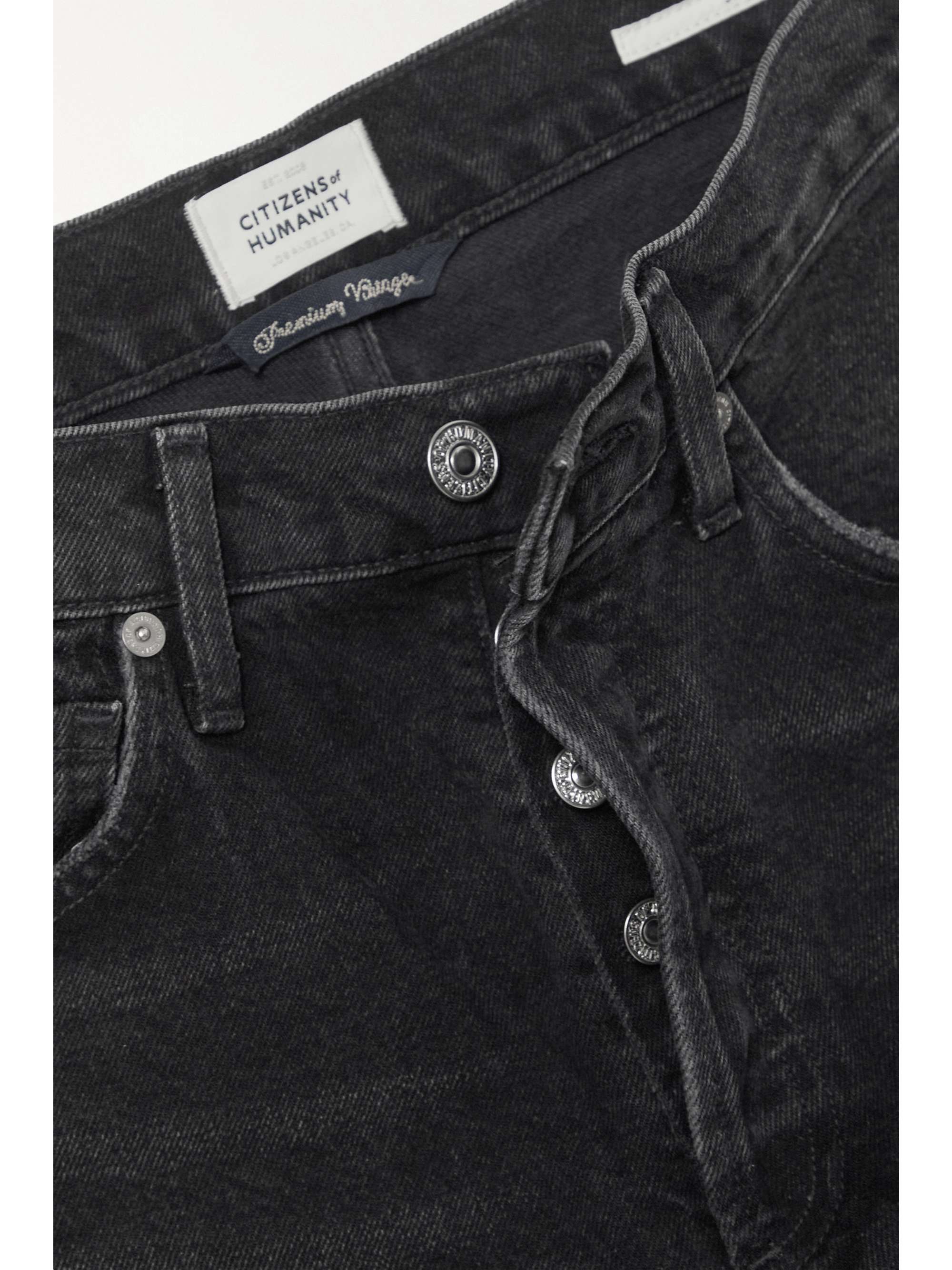 CITIZENS OF HUMANITY Jolene cropped cotton-corduroy straight-leg pants