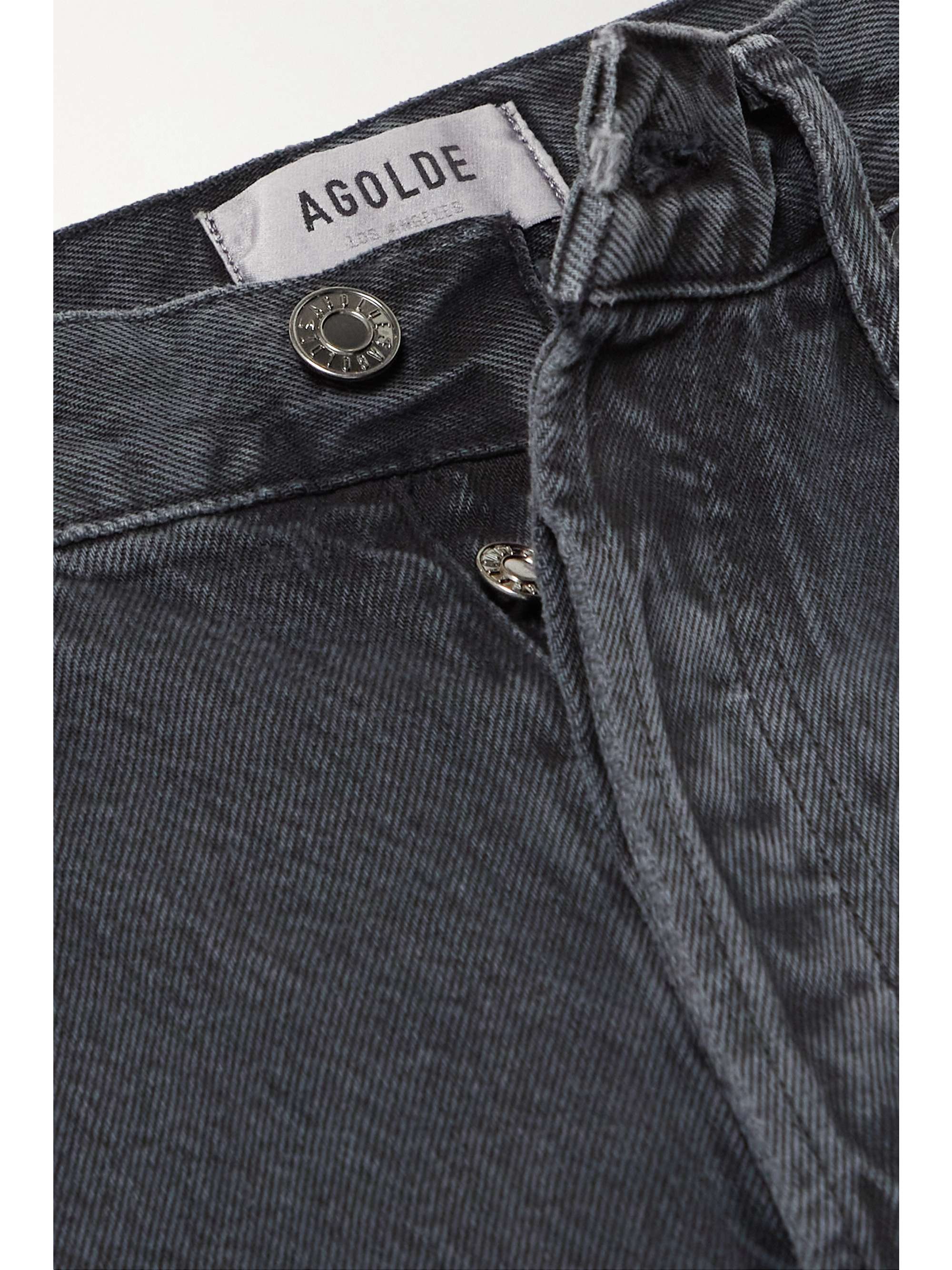 AGOLDE + NET SUSTAIN Mid Rise Relaxed Boot organic jeans