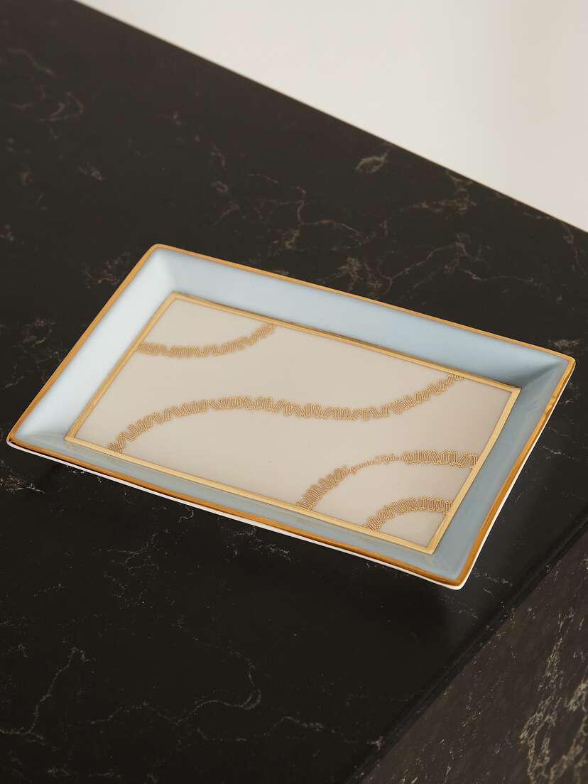 Suzanne Kalan + Jonathan Adler Porcelain Jewelry Tray