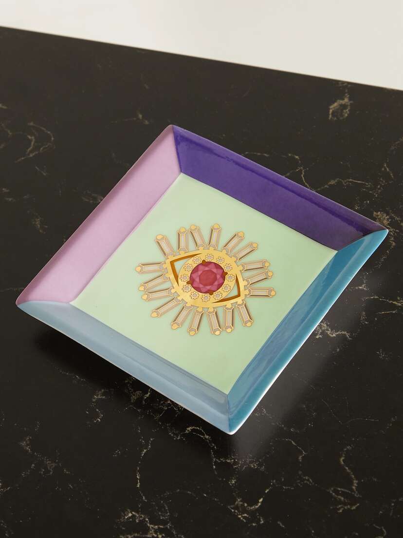Suzanne Kalan + Jonathan Adler Porcelain Jewelry Tray