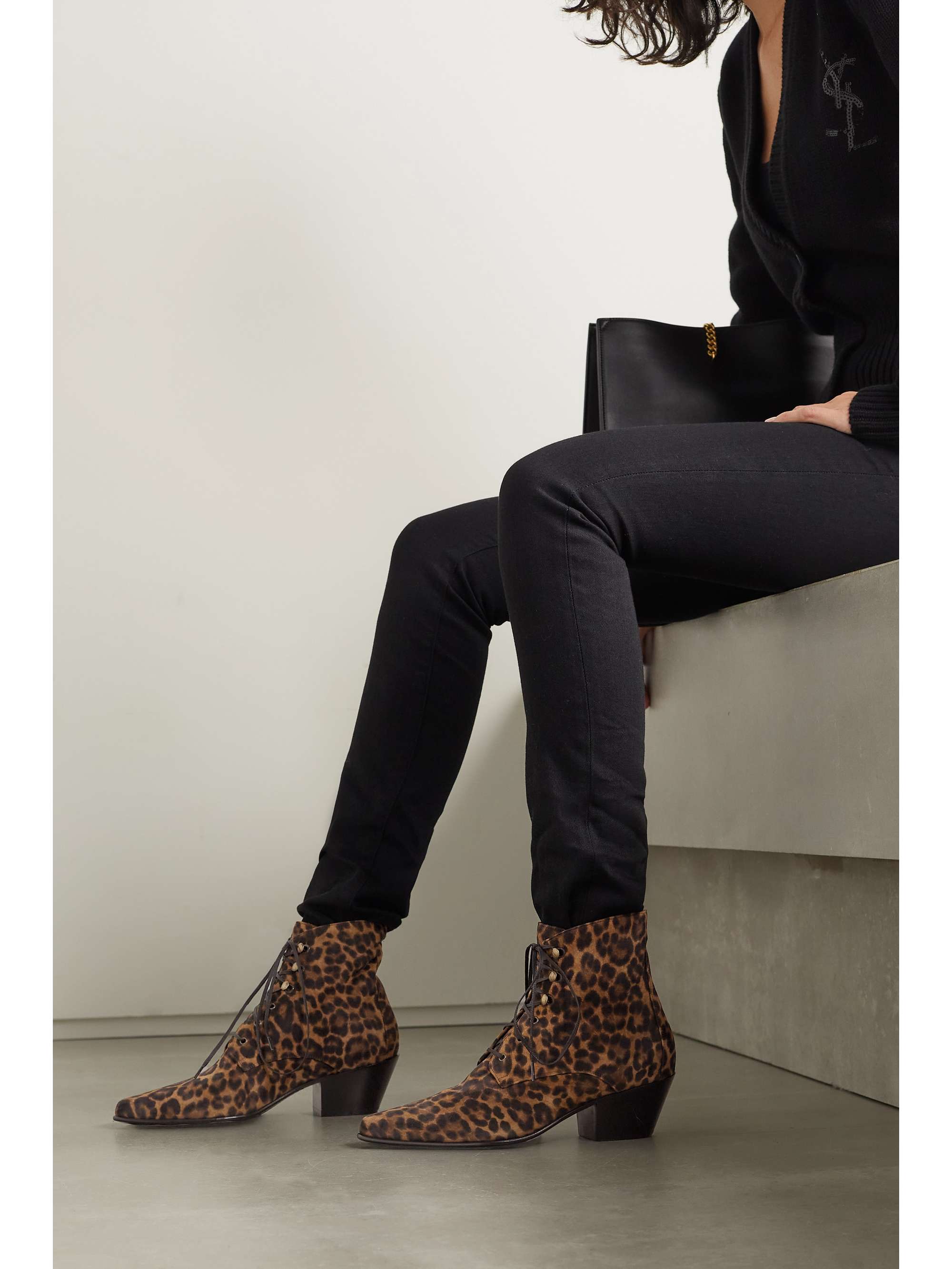 whistles leopard boots