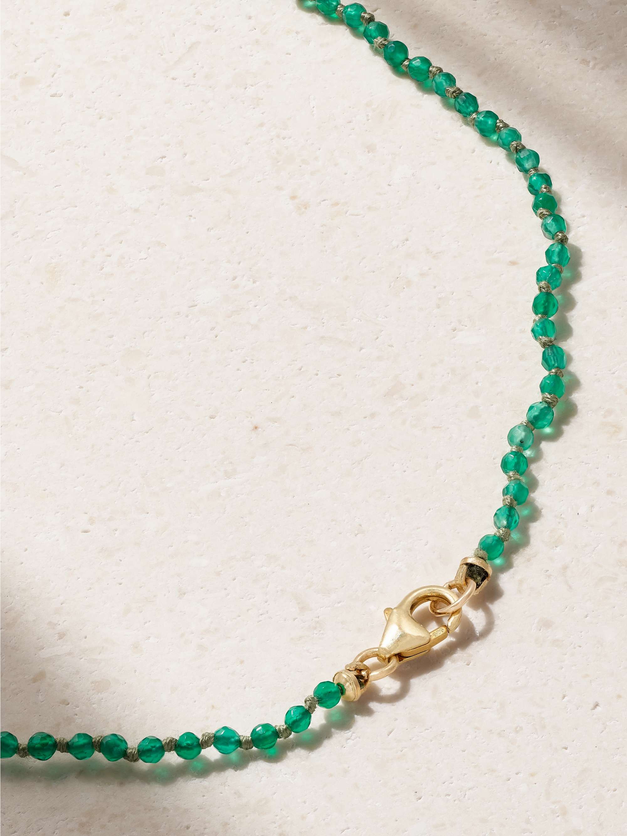 ANDREA FOHRMAN Mini Cosmo 14K 黄金多种宝石项链