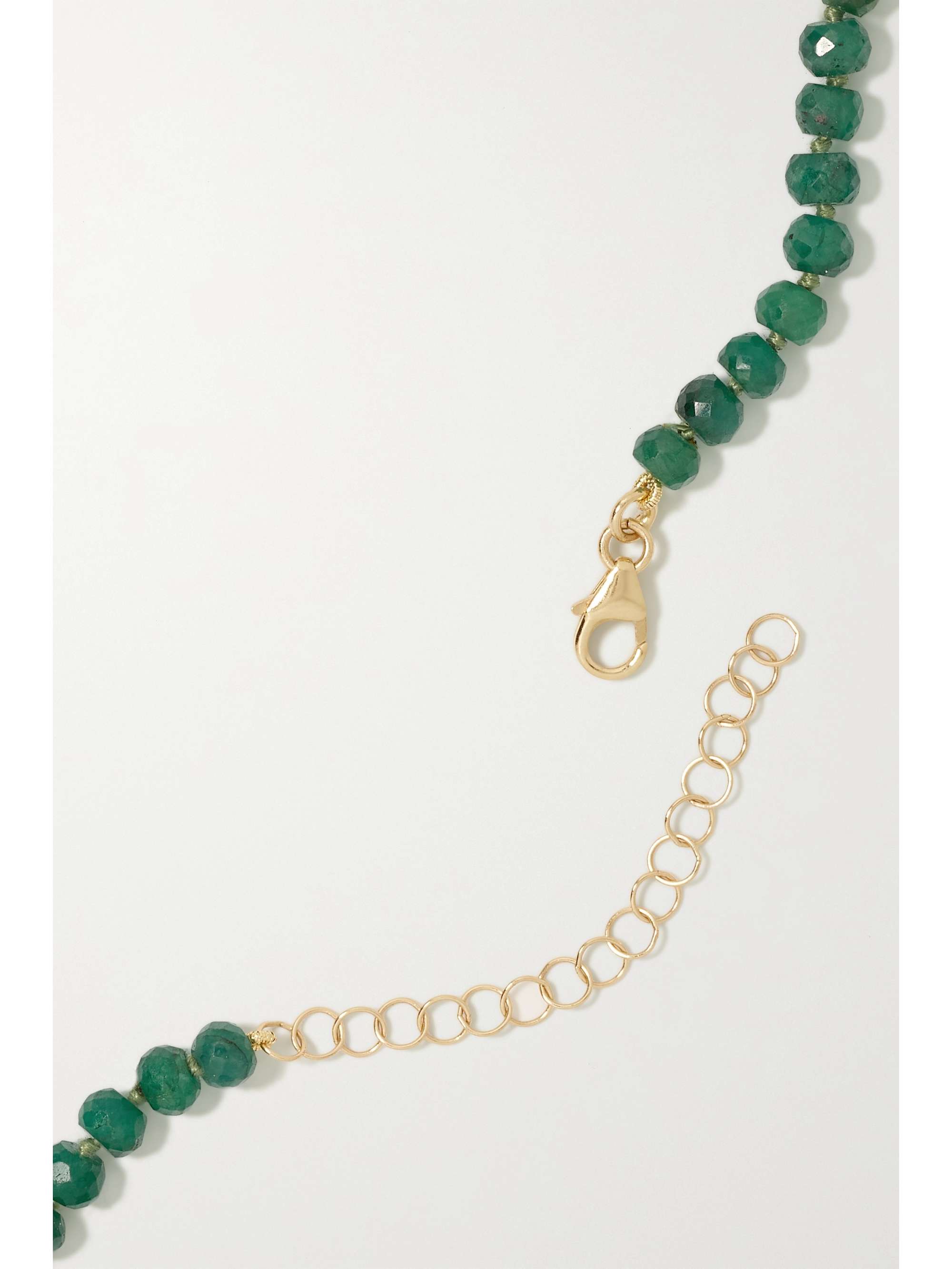 ANDREA FOHRMAN Mini Galaxy 14-karat rose gold multi-stone necklace