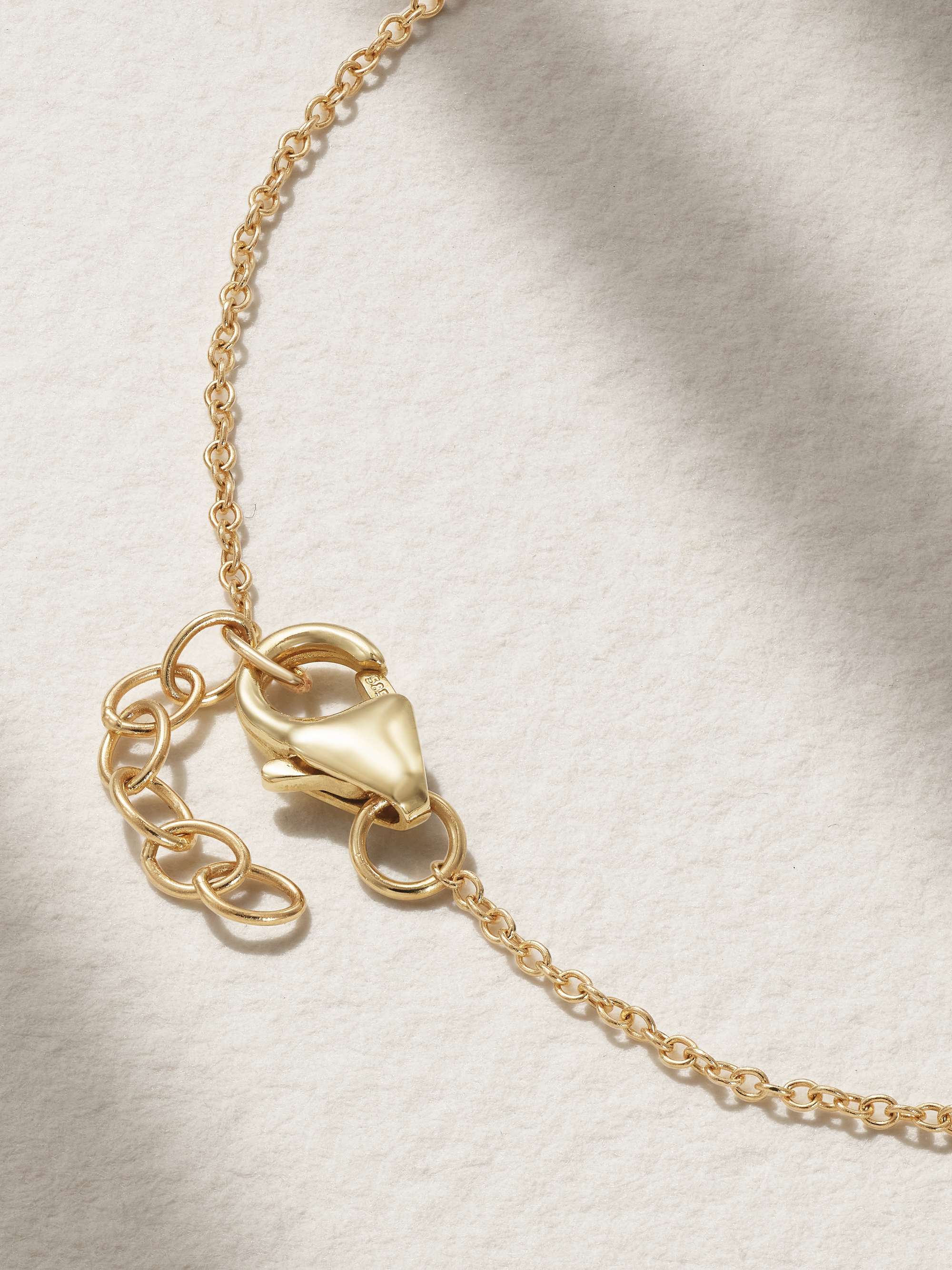 ANDREA FOHRMAN 14-karat gold diamond bracelet
