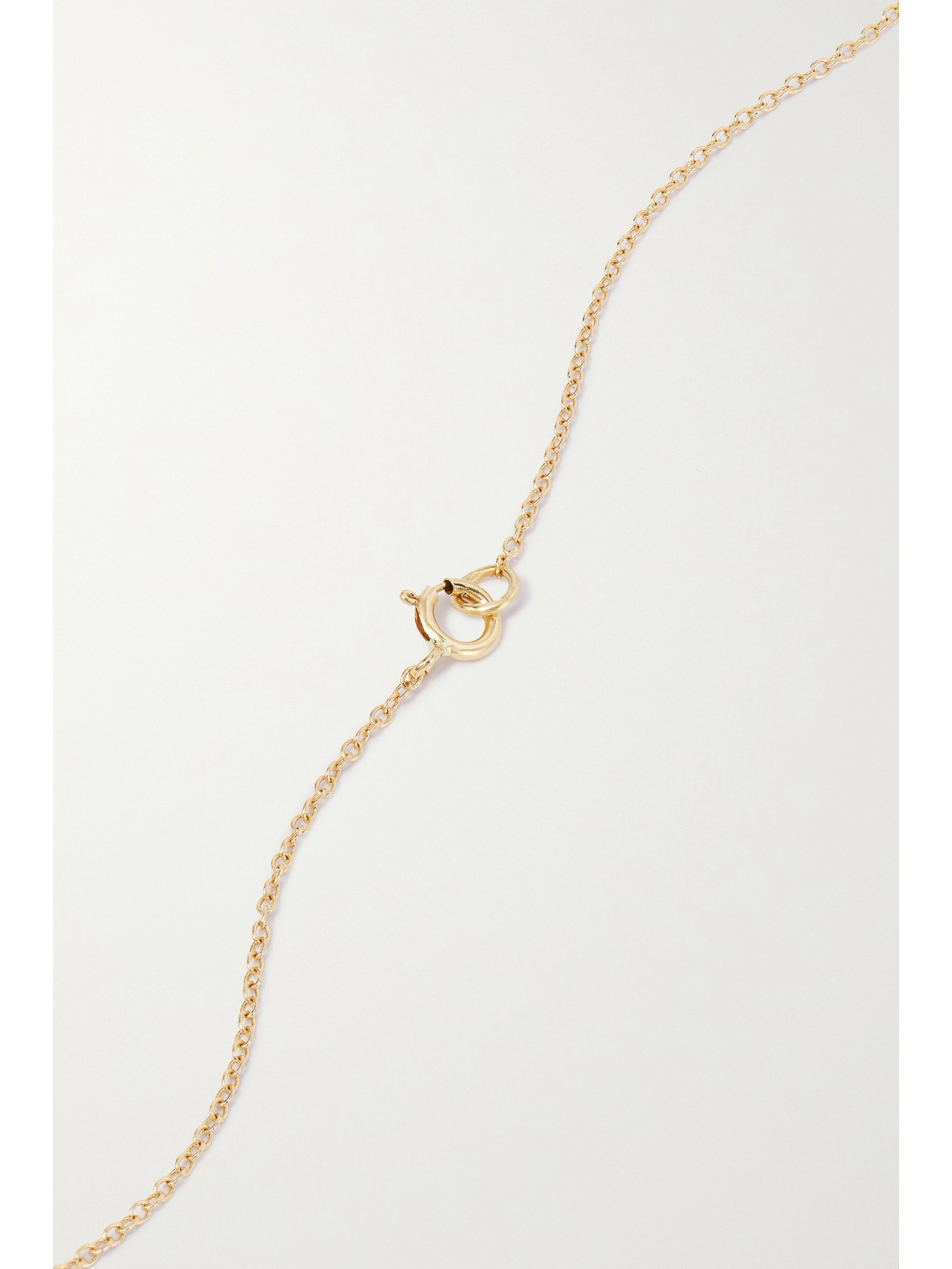 Andrea Fohrman 14-karat Gold, Turquoise And Diamond Necklace In Gold