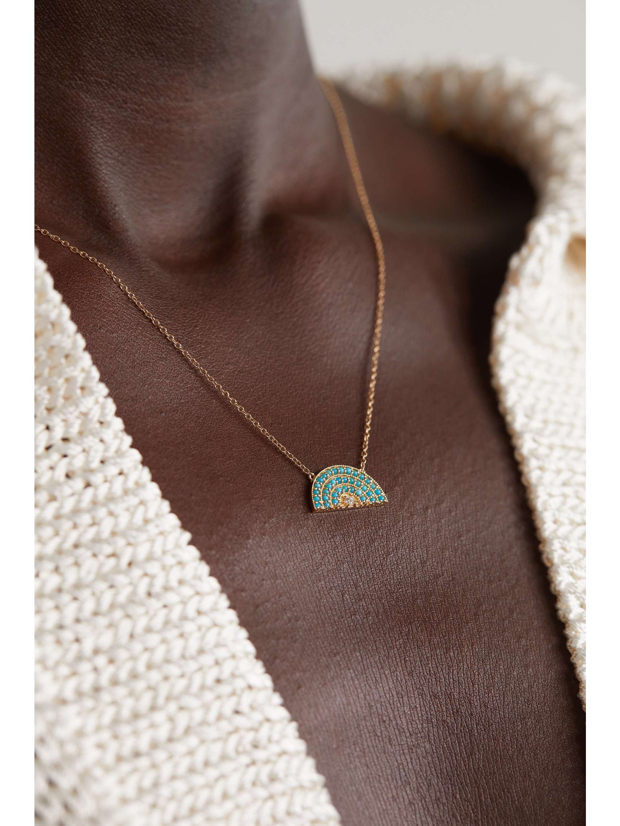 Andrea gold necklace sales