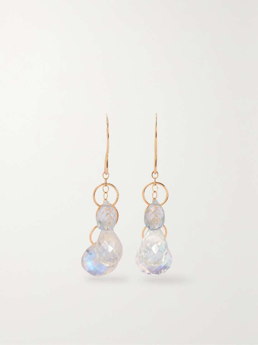 Melissa Joy Manning 14-karat Recycled  Multi-stone Earrings