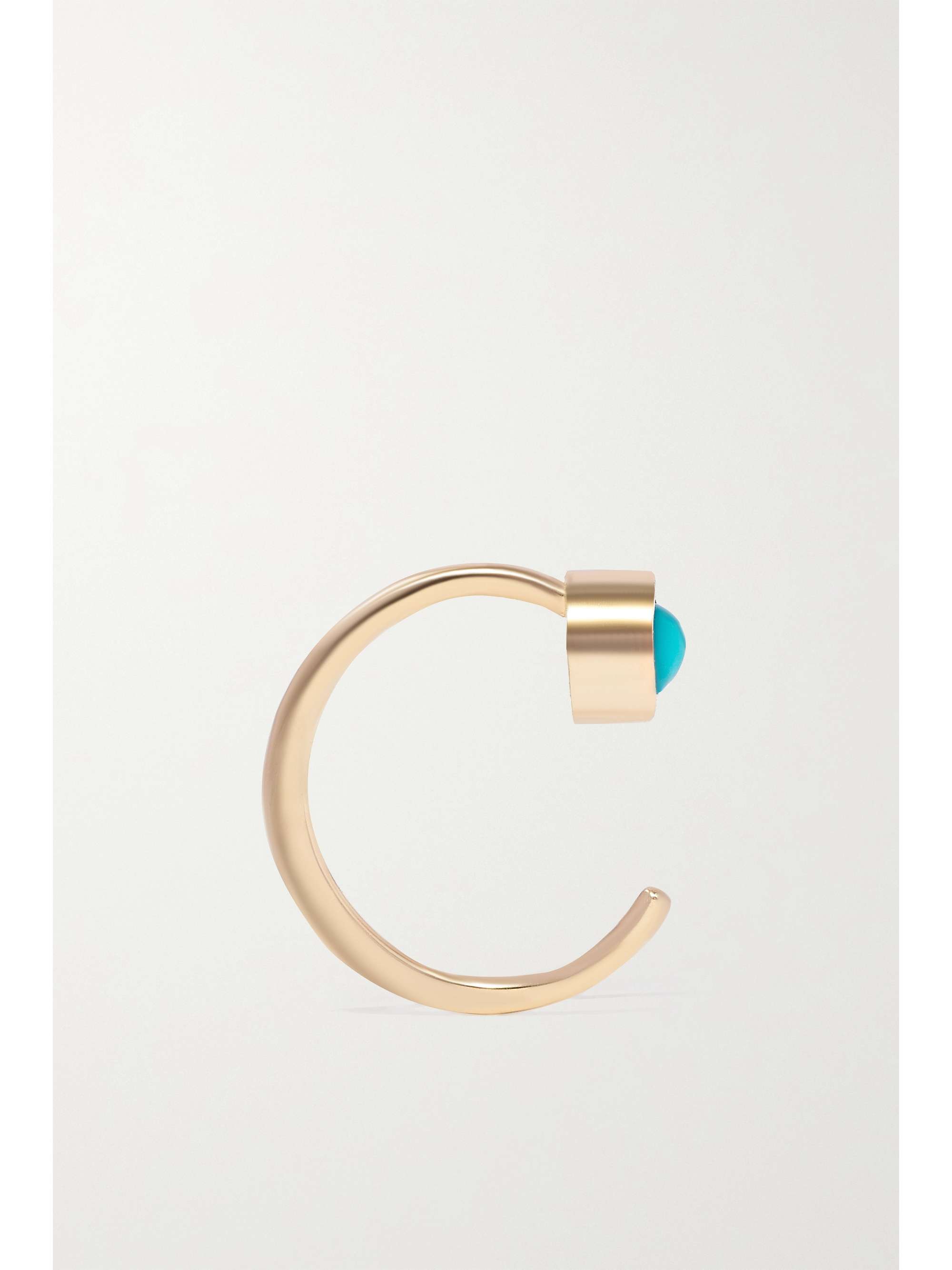 MELISSA JOY MANNING 14-karat recycled gold turquoise earrings