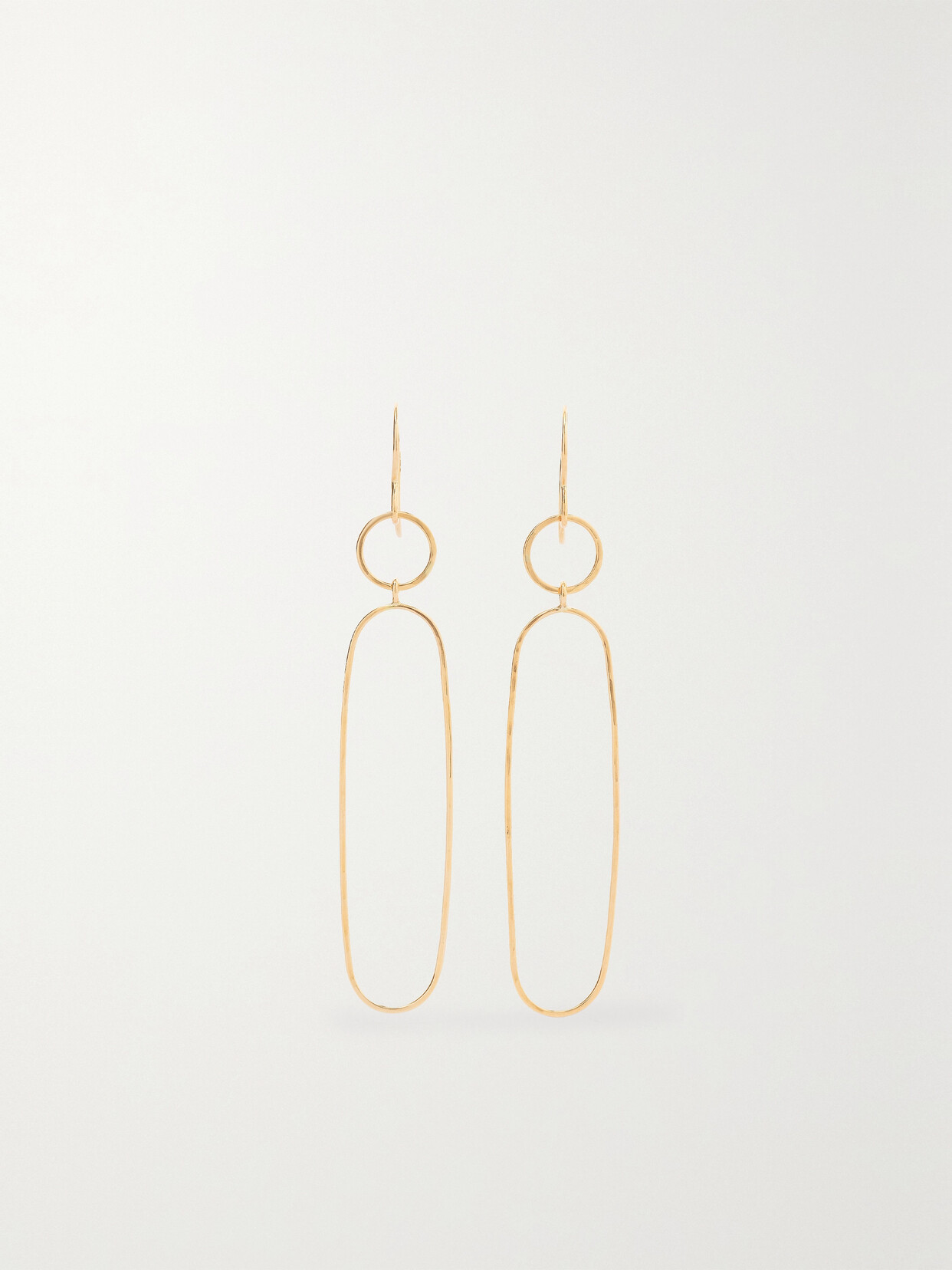 Melissa Joy Manning Elliptical 14-karat Recycled  Earrings