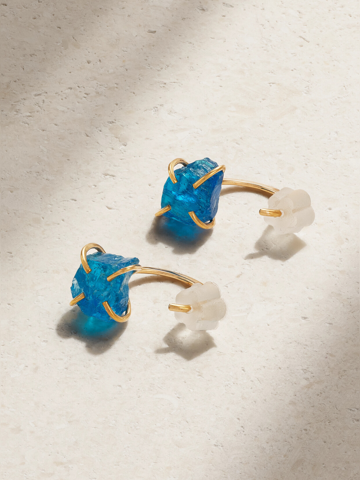 Melissa Joy Manning 14-karat Recycled Gold Apatite Earrings