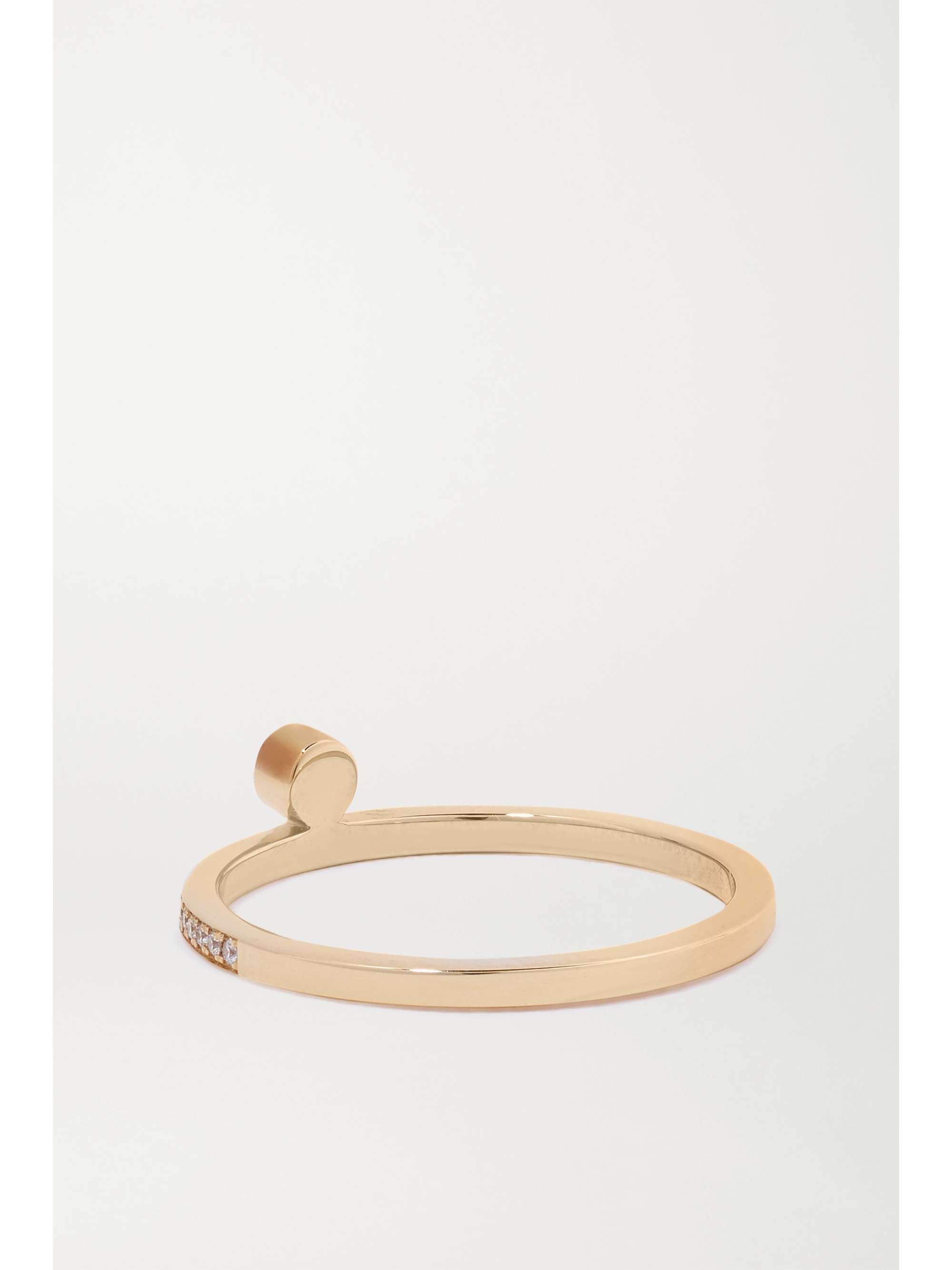 SOPHIE BILLE BRAHE Rue du Soleil 18-karat gold diamond ring