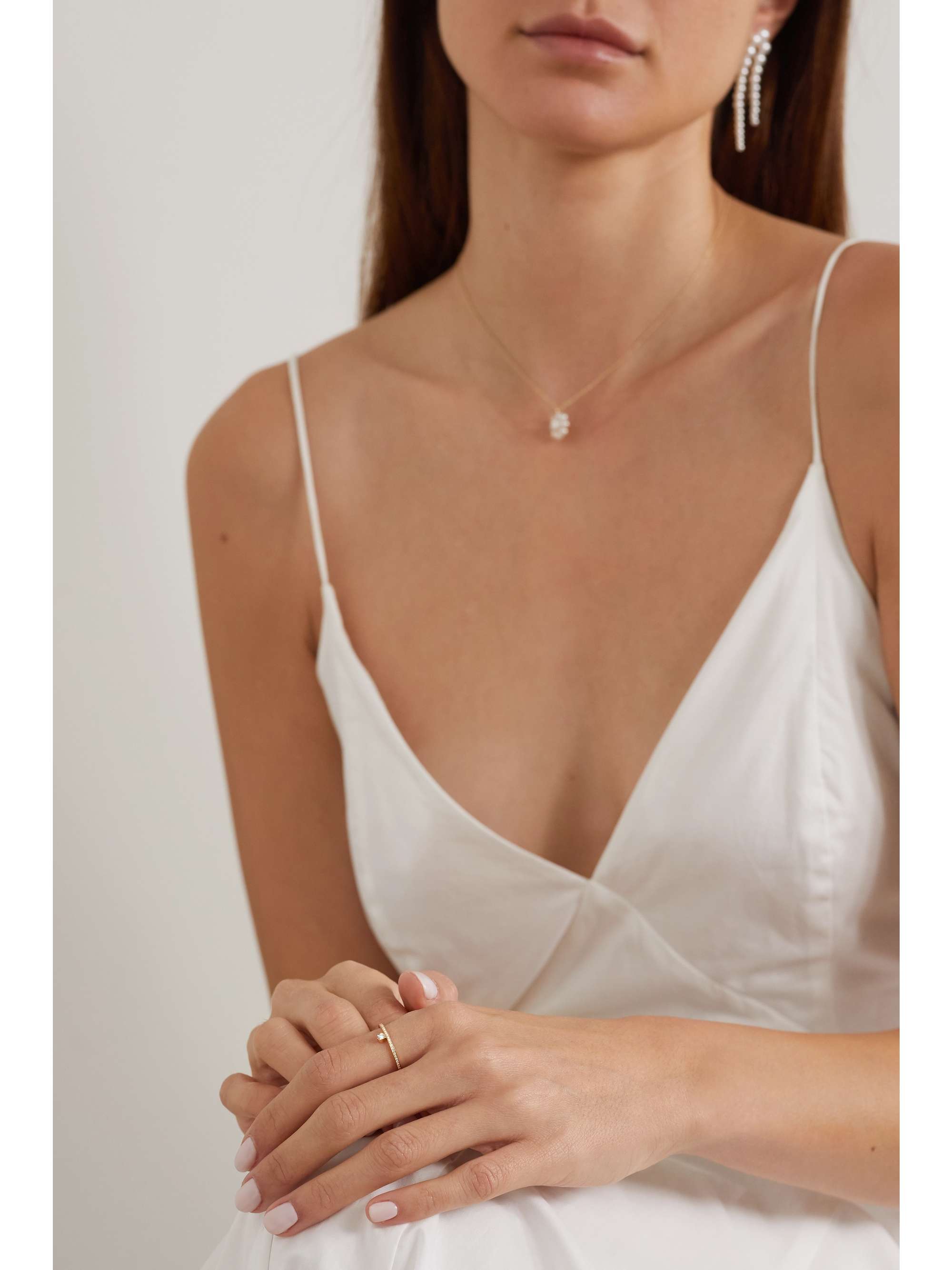 SOPHIE BILLE BRAHE Rue du Soleil 18-karat gold diamond ring