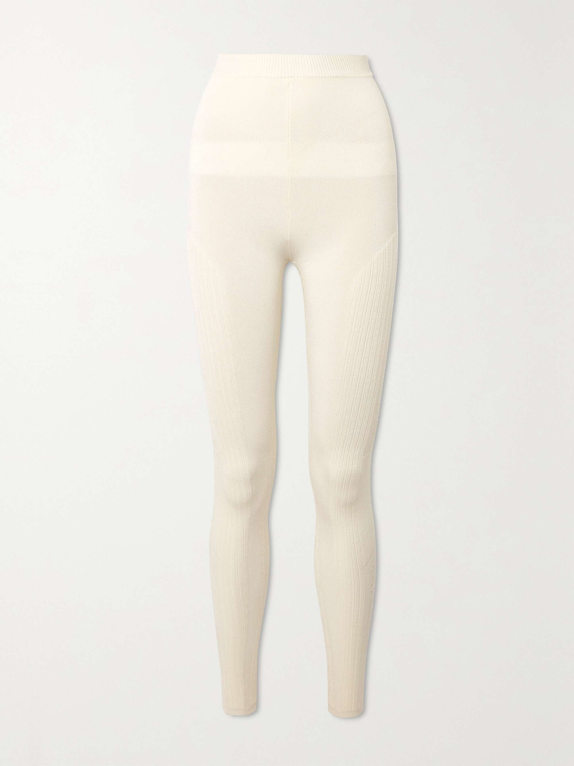 White Knit Leggings vlr.eng.br