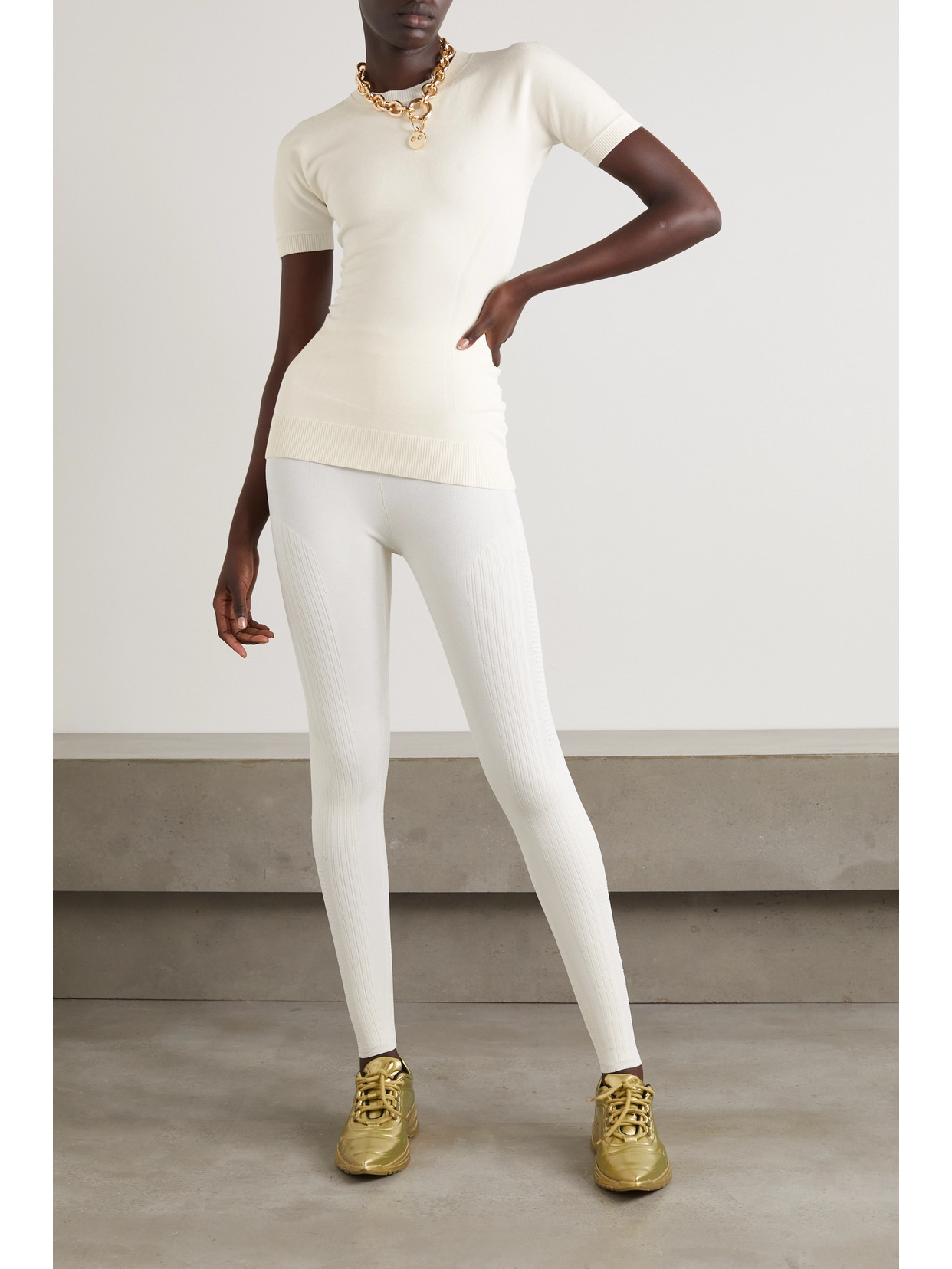 Mybody Stretch-Knit Top