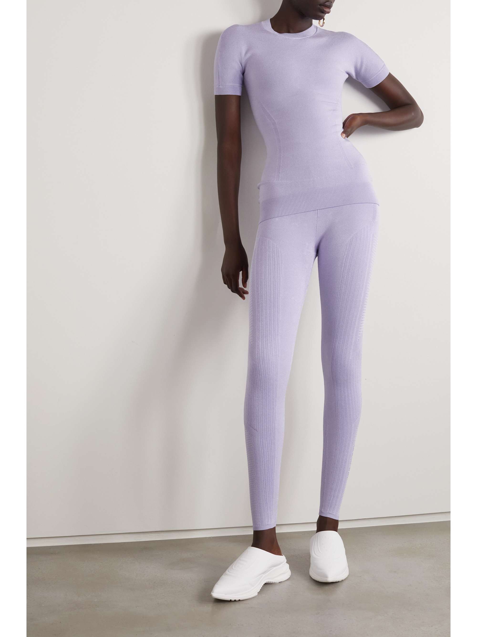 AZ FACTORY ليغينغز MyBody بقطع متعددة من نسيج محبوك مطّاط