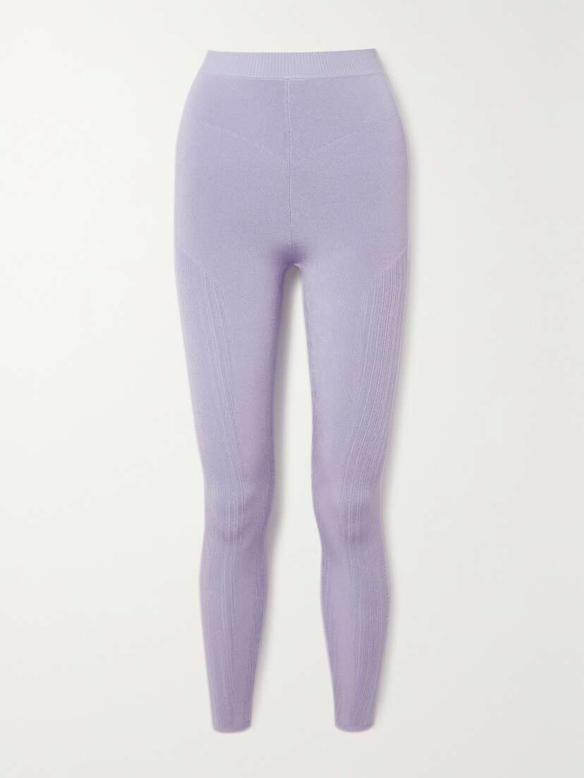 AZ Factory Mybody Paneled Stretch-knit Leggings