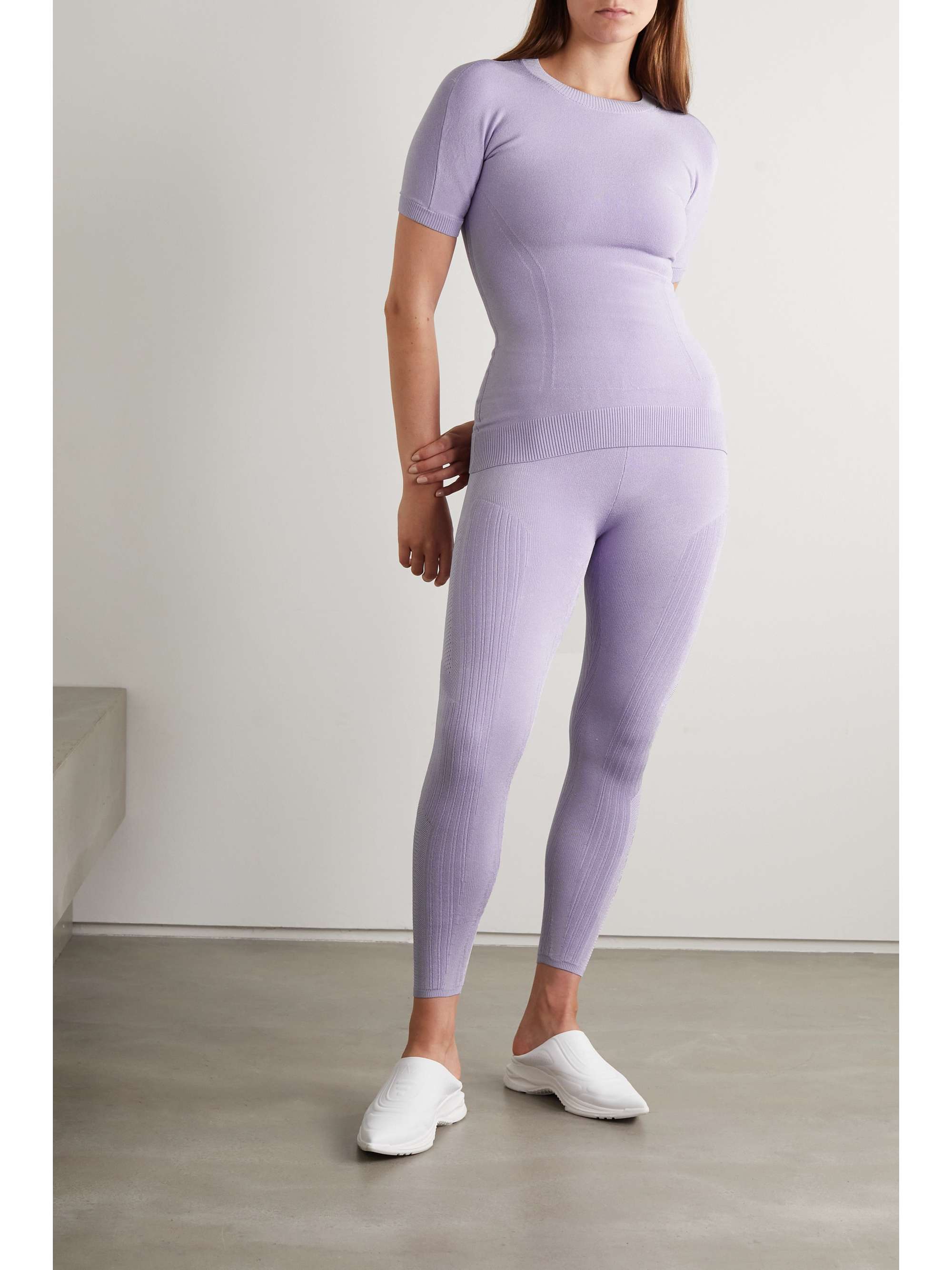 AZ FACTORY ليغينغز MyBody بقطع متعددة من نسيج محبوك مطّاط