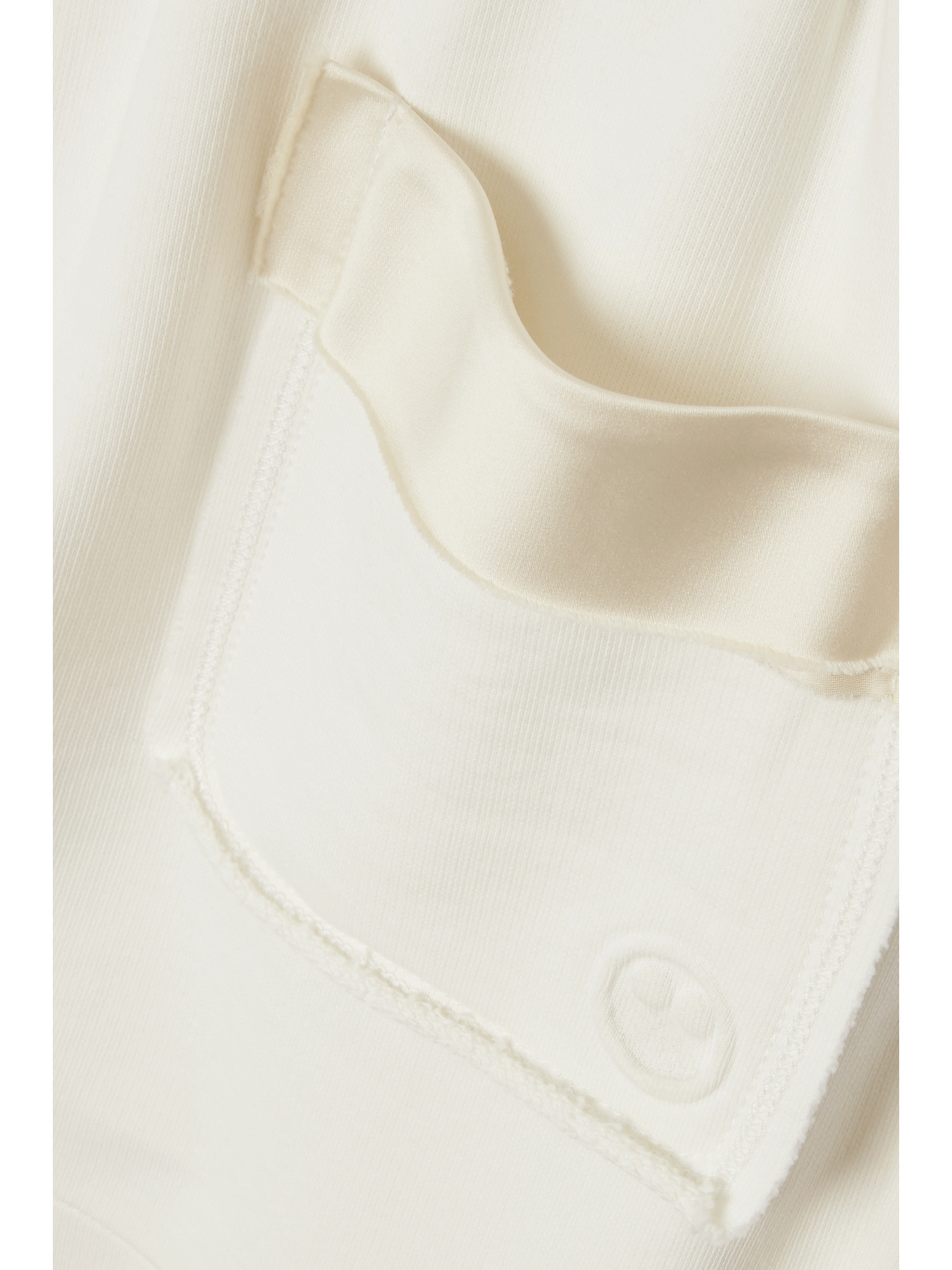 AZ Factory Free To organic cotton and SeaCell-blend mini skirt