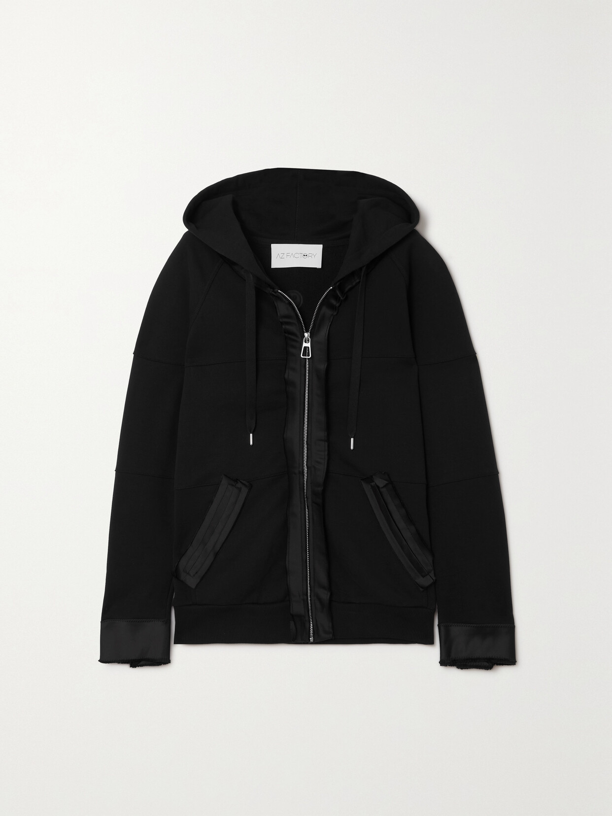 AZ Factory Free To Organic Cotton Hoodie - Black