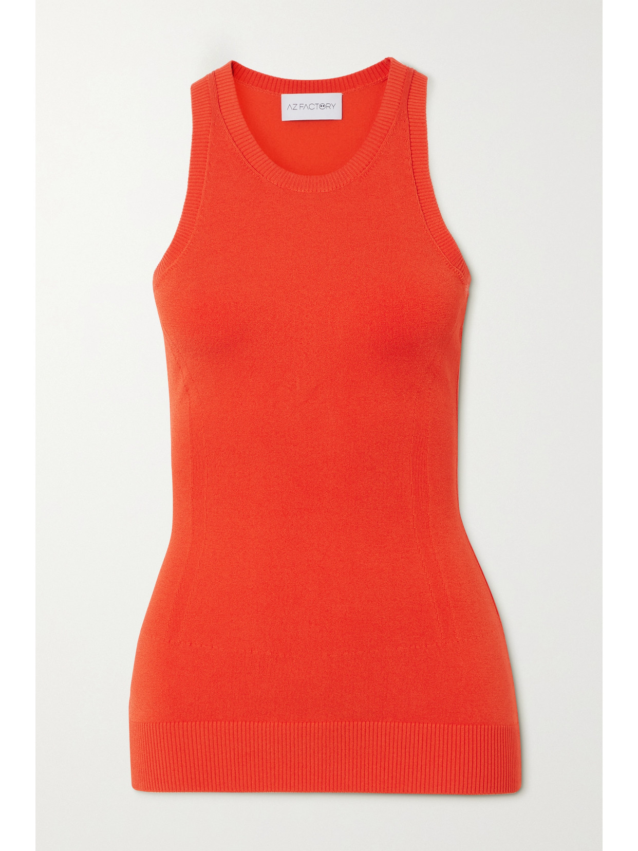 AZ Factory Mybody Stretch-knit Tank - Orange