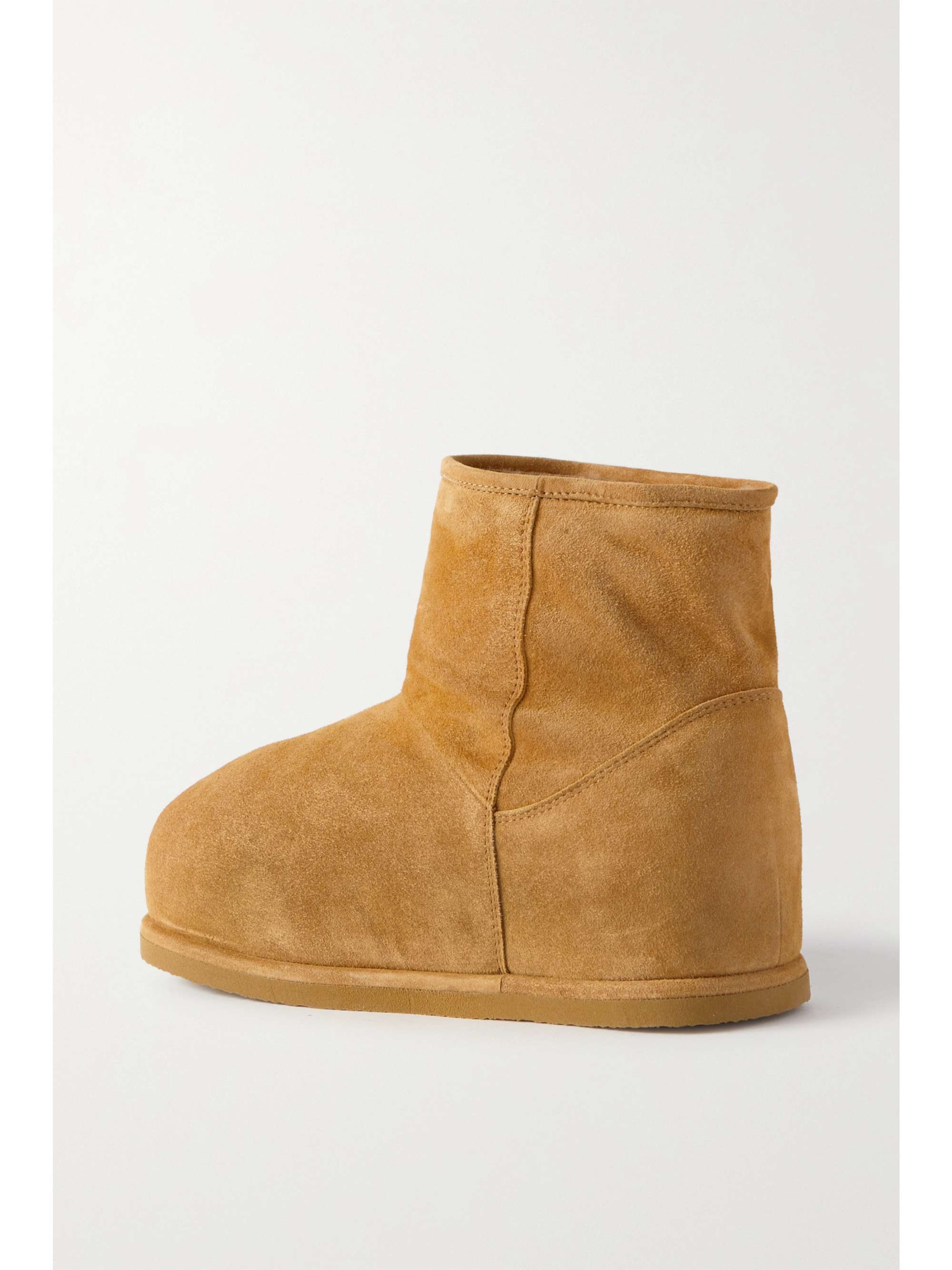 AMINA MUADDI Heidi shearling-lined suede boots