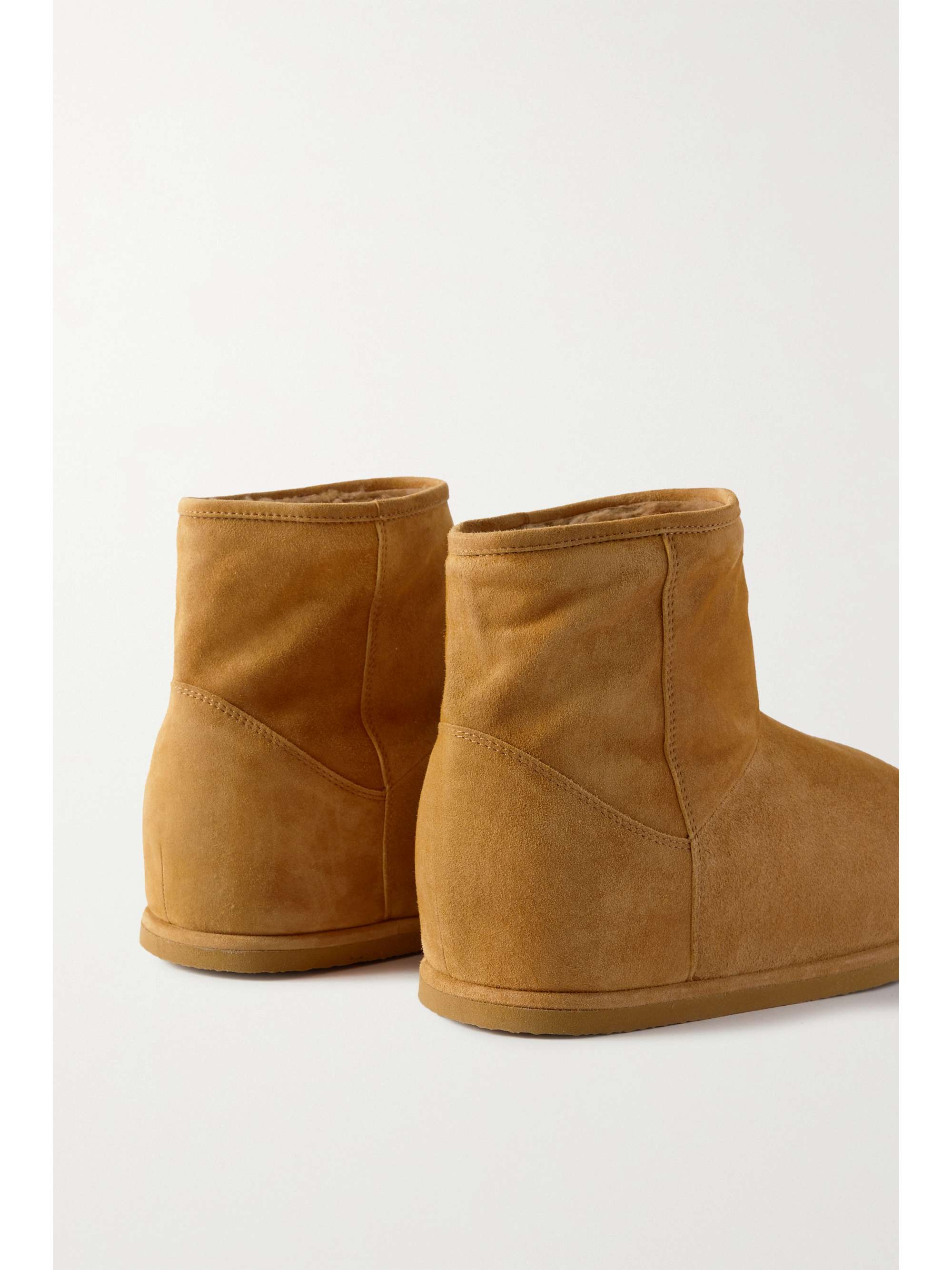 AMINA MUADDI Heidi shearling-lined suede boots