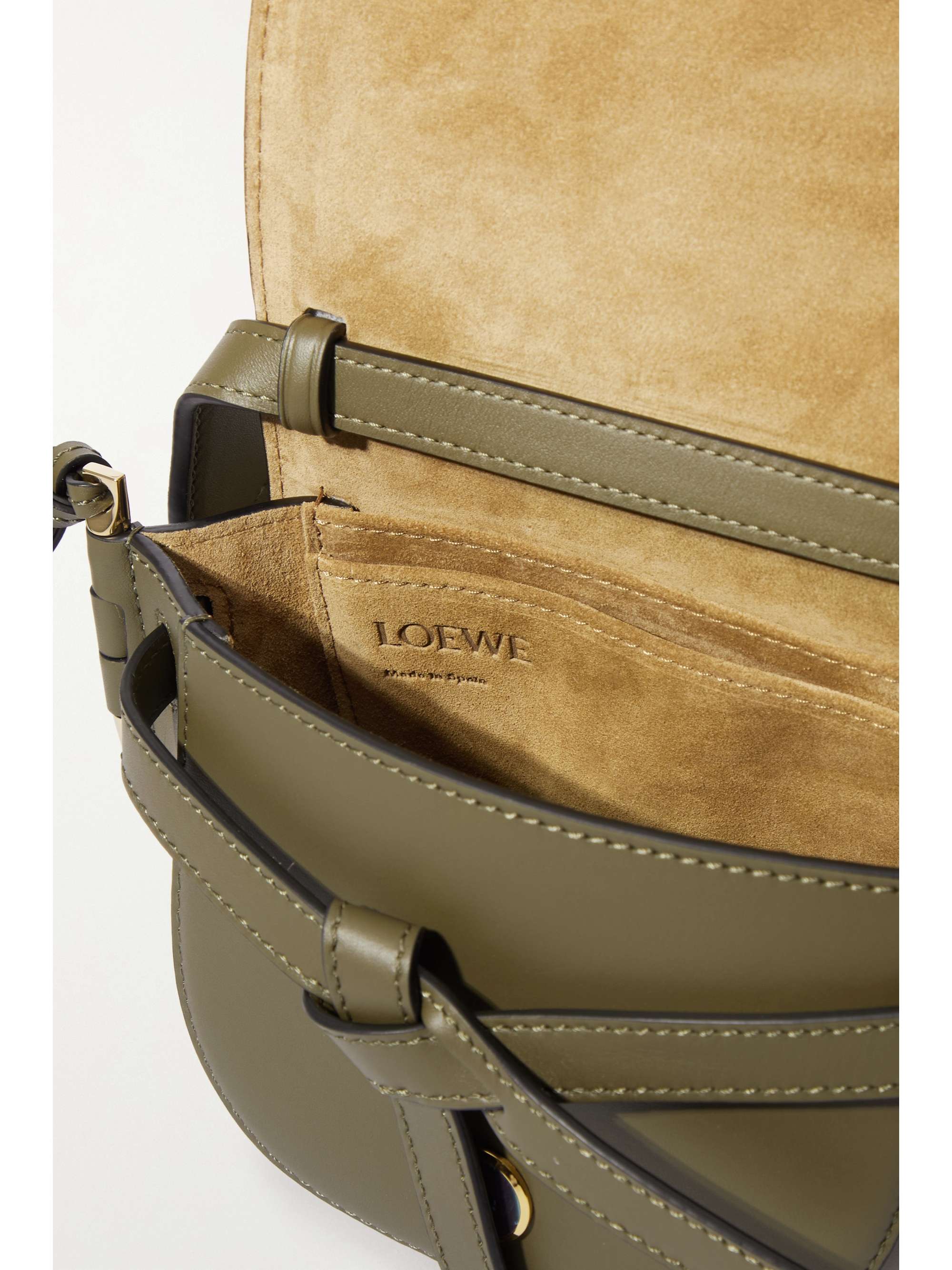 Loewe Gate Mini Canvas Shoulder Bag