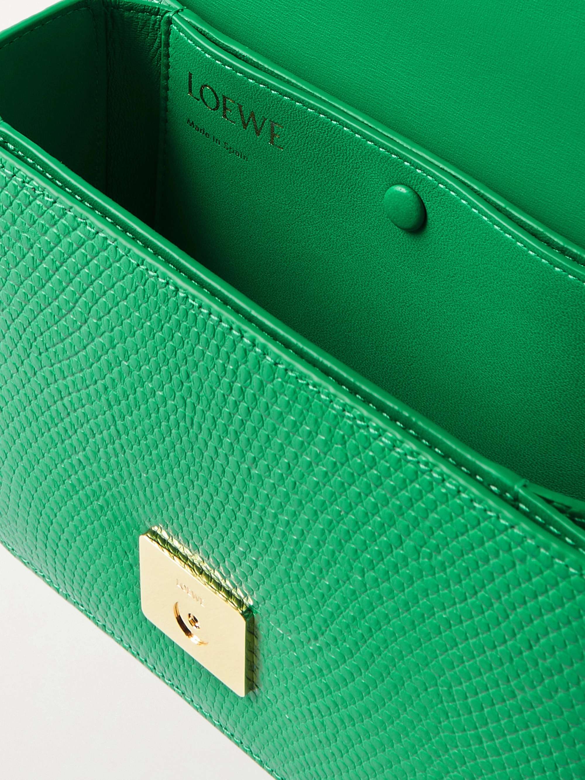 LOEWE Goya lizard shoulder bag