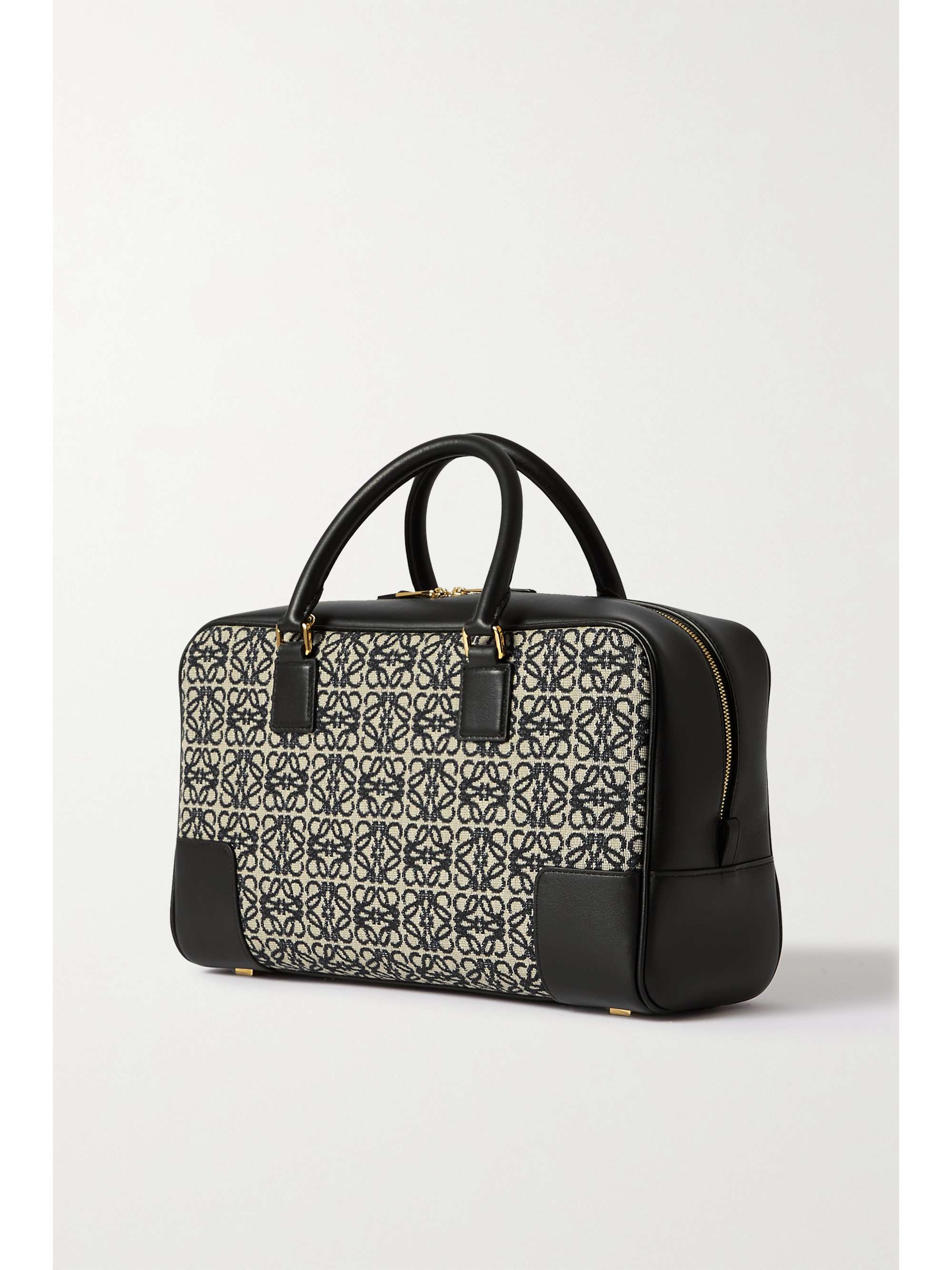 Amazona 28 medium jacquard and leather tote