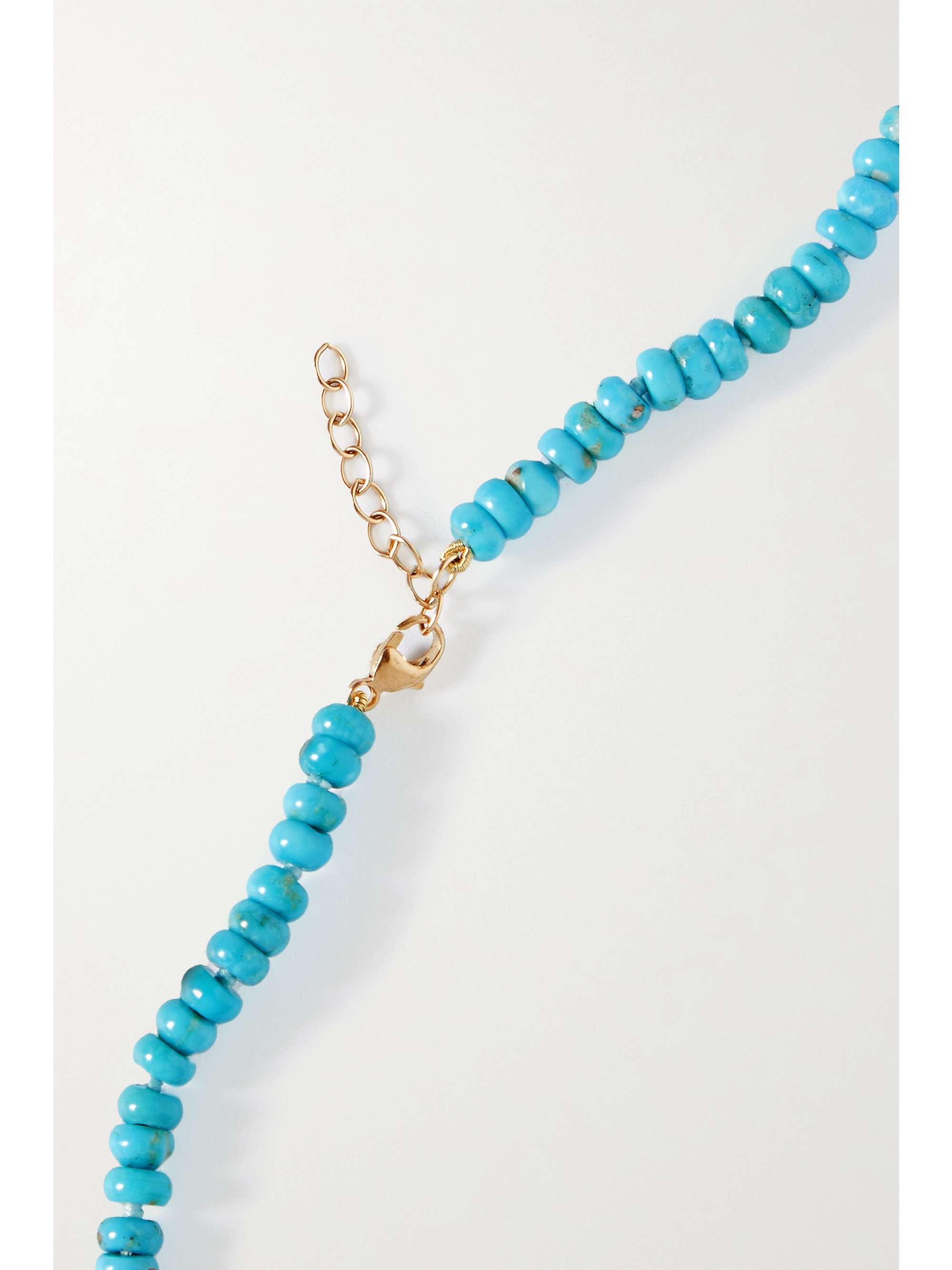 JIA JIA Collier en or et turquoise