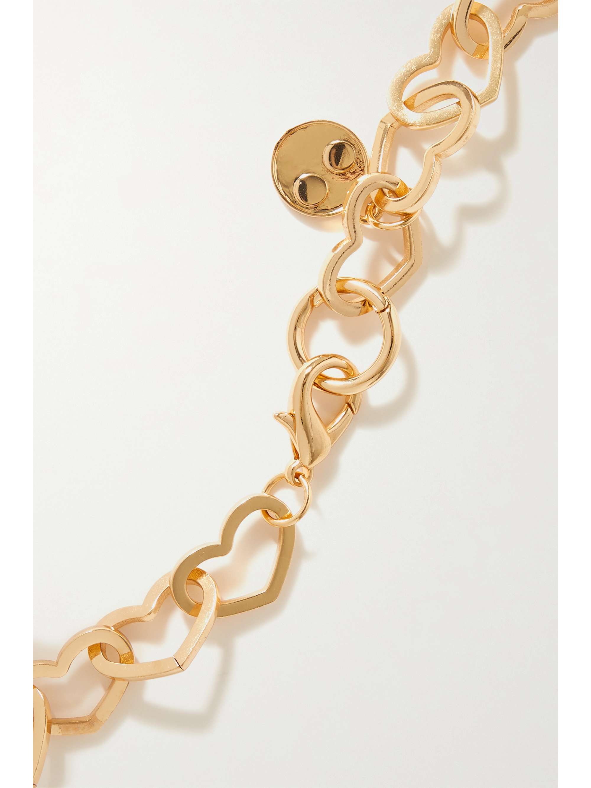 AZ FACTORY J'Adore Les Cœurs gold- and silver-tone necklace