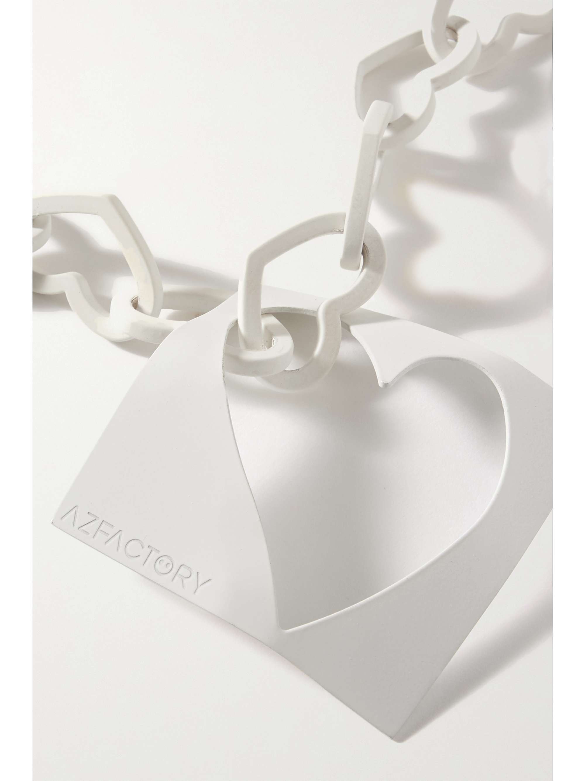 AZ FACTORY J'Adore Les Cœurs gold- and silver-tone necklace