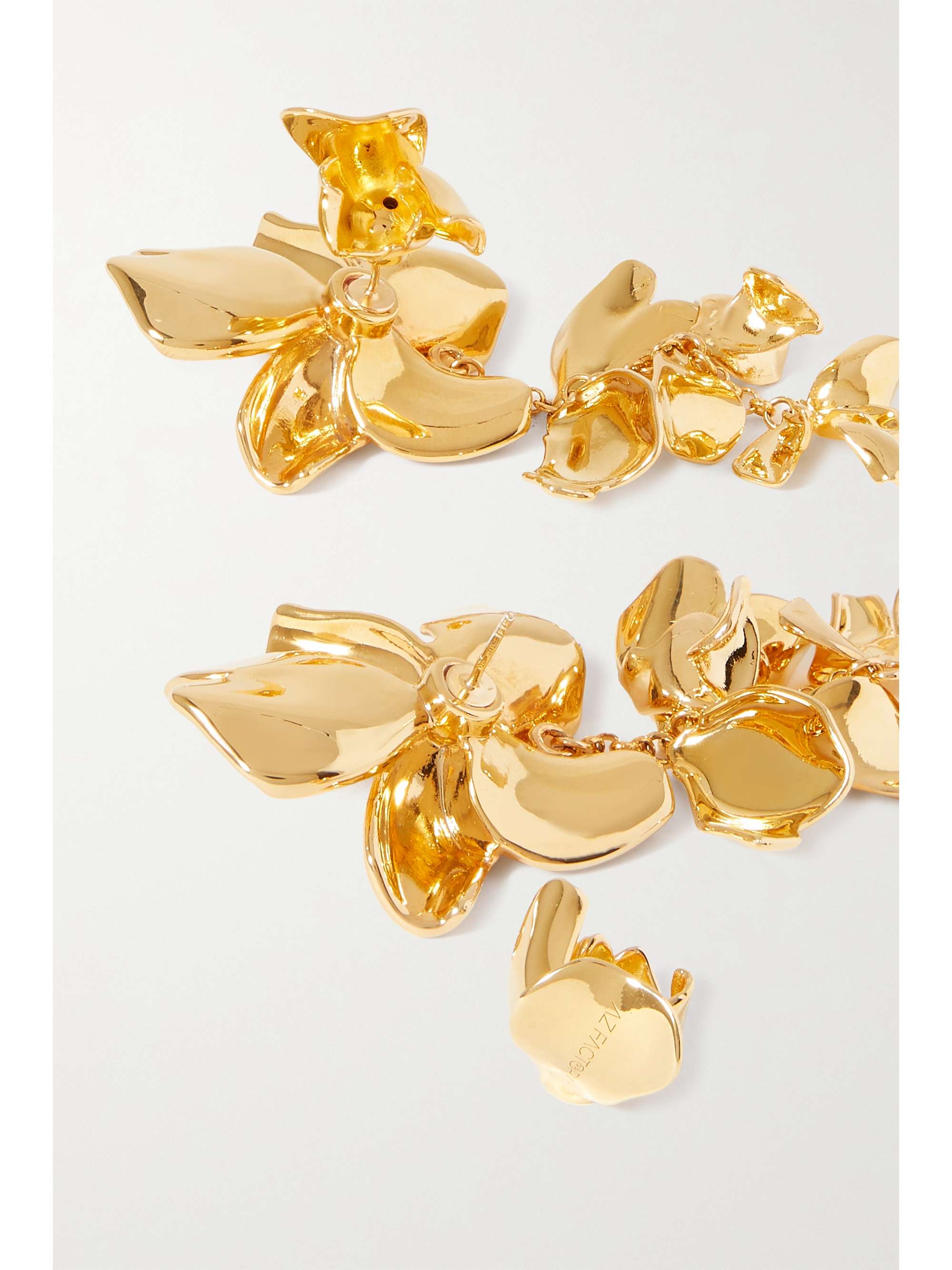 AZ FACTORY Wildflower coated earrings