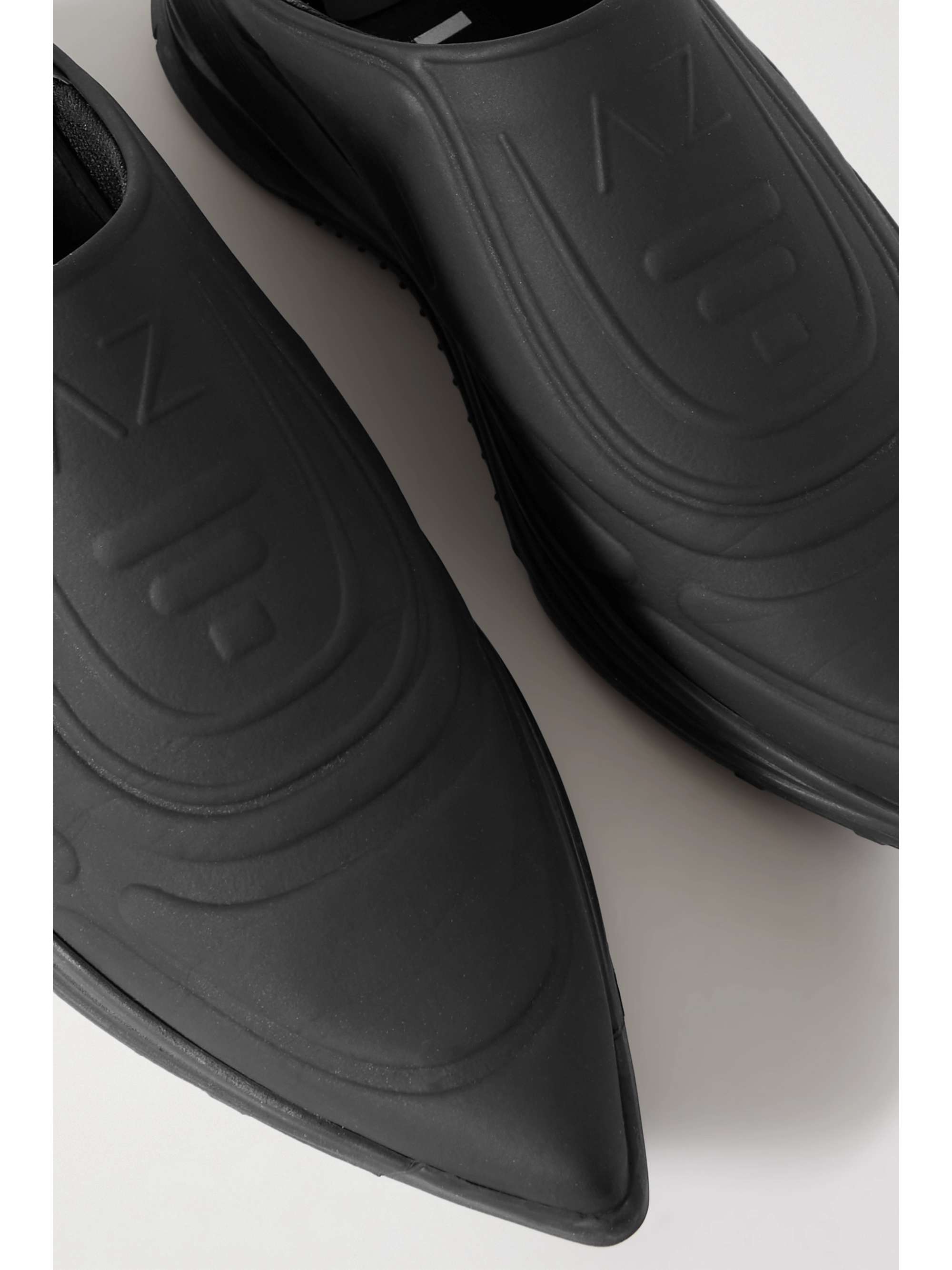 AZ FACTORY Collapsible-heel neoprene and mesh slip-on sneakers