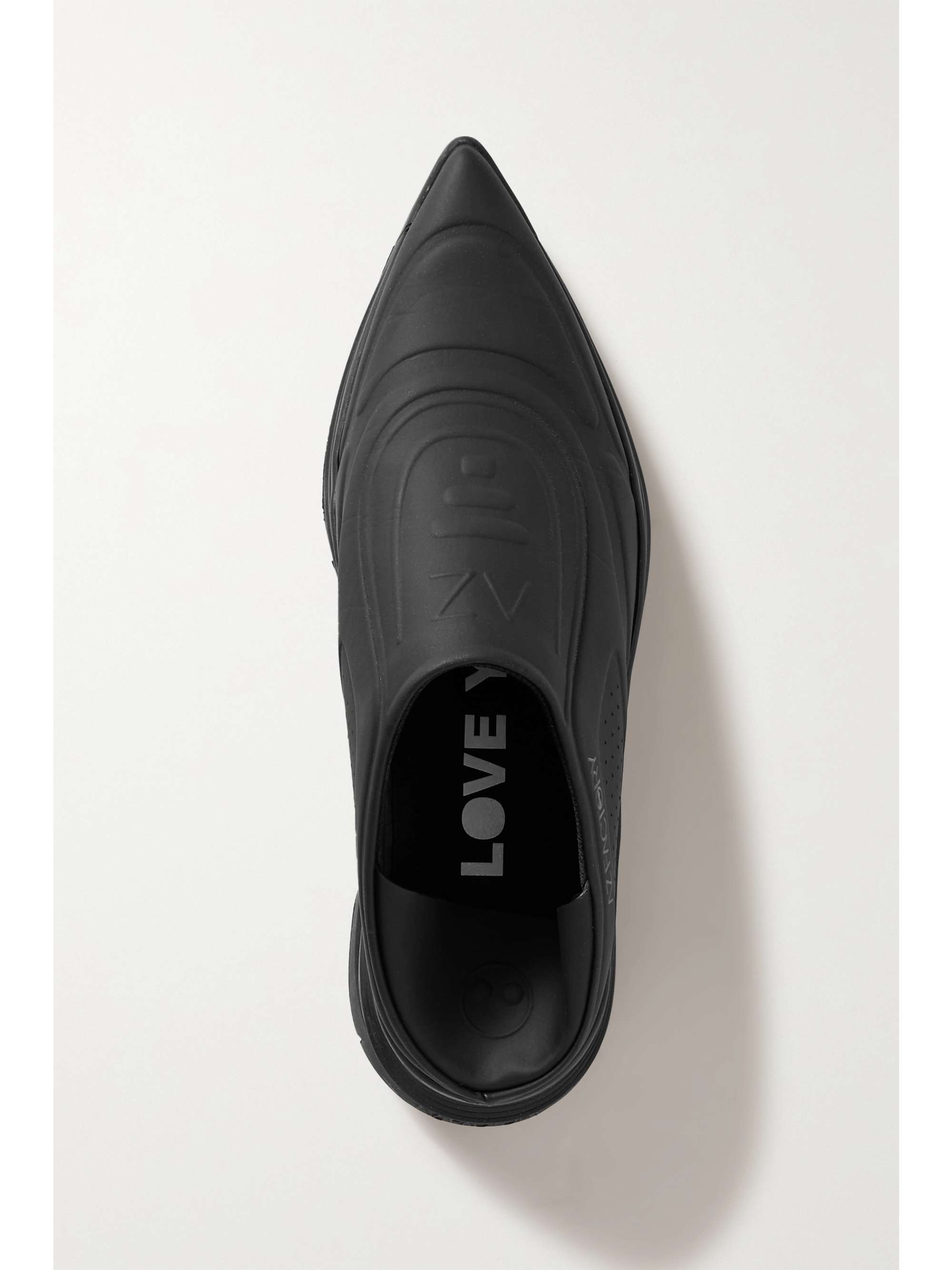 AZ FACTORY Collapsible-heel neoprene and mesh slip-on sneakers