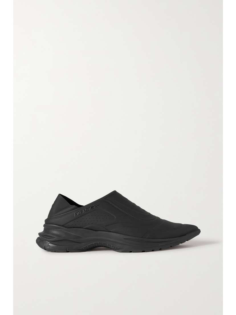 AZ Factory Collapsible-heel Neoprene And Mesh Slip-on Sneakers