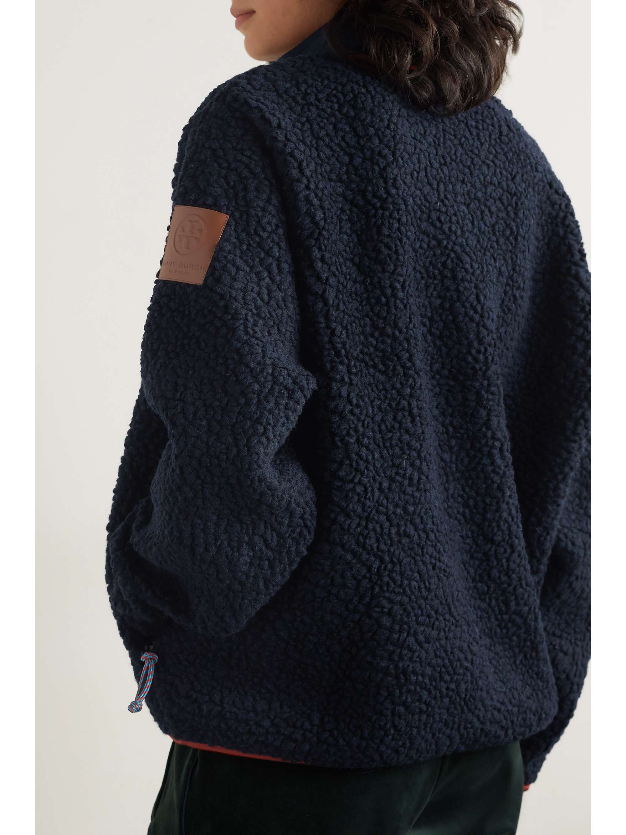 tory burch fleece