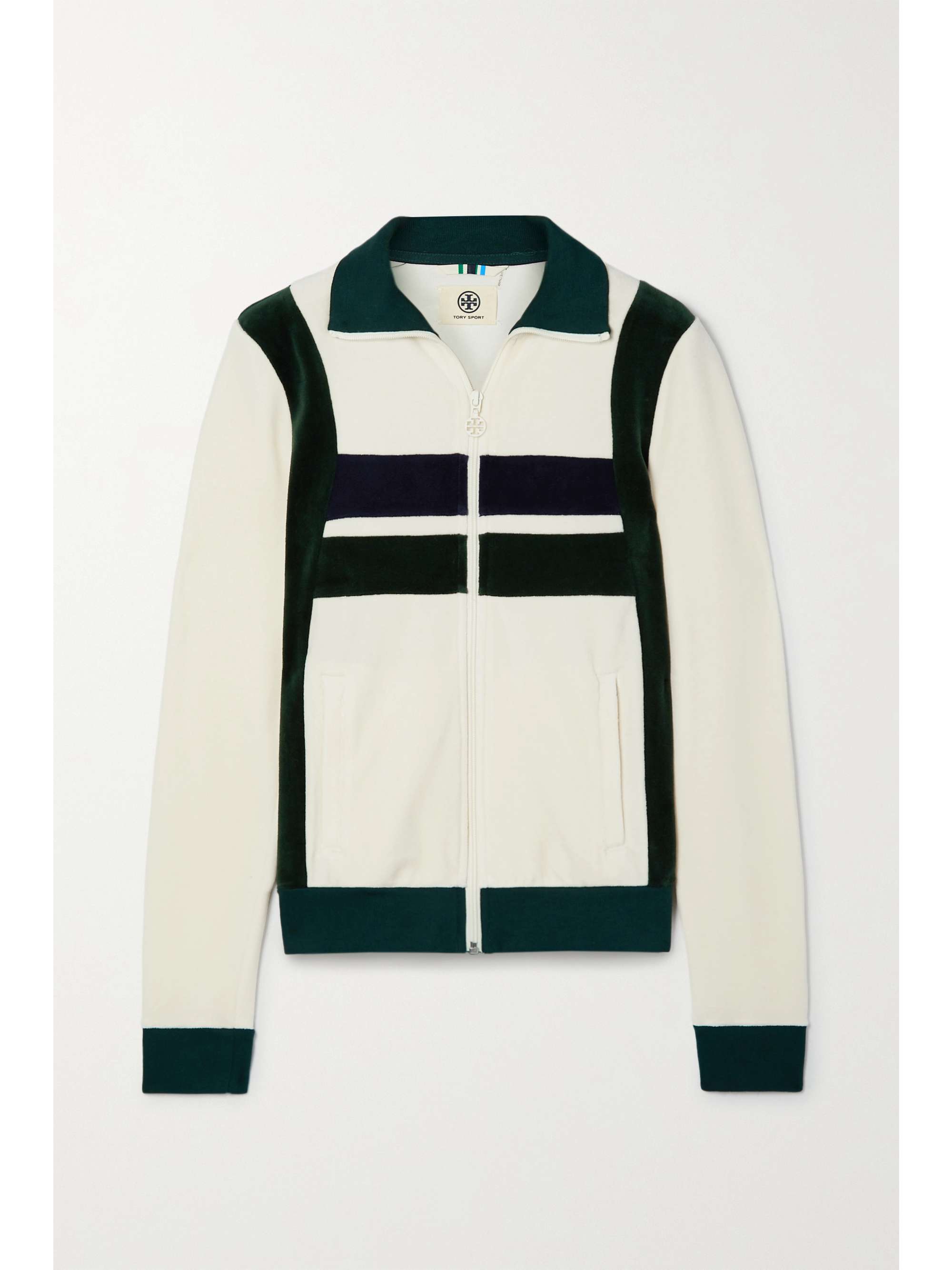 color block track jacket