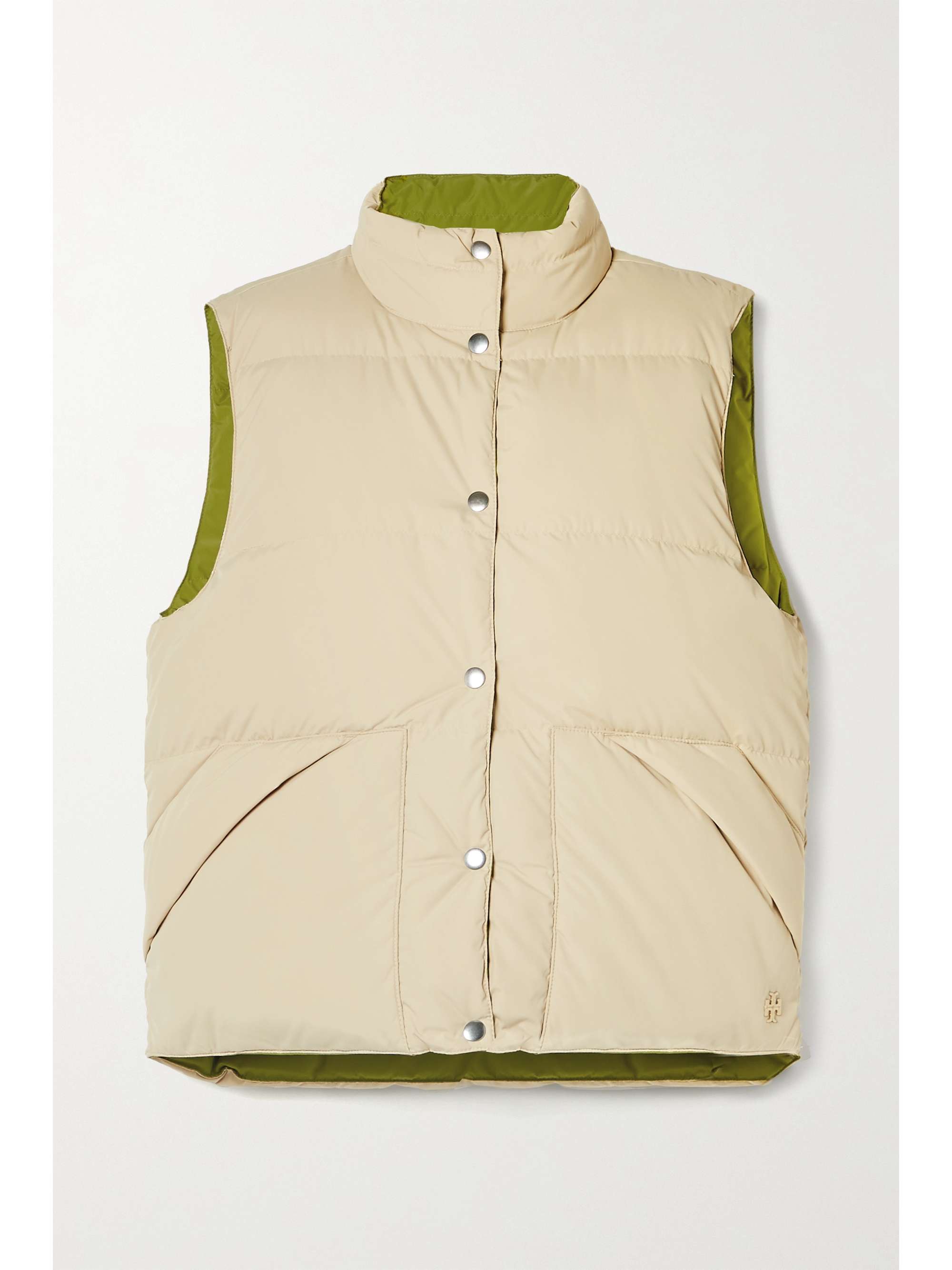reversible down vest