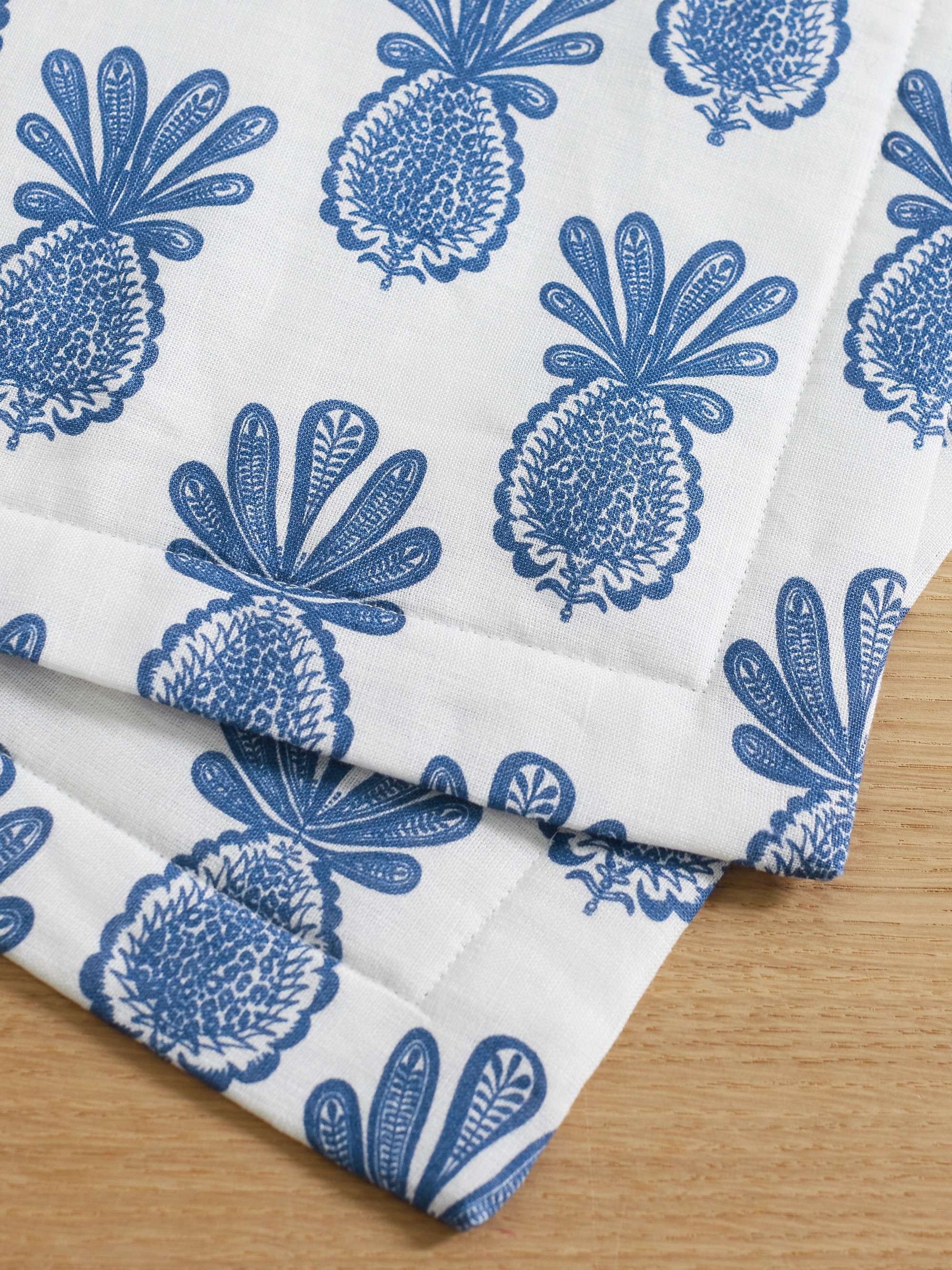 LA DOUBLEJ Set of two printed linen placemats