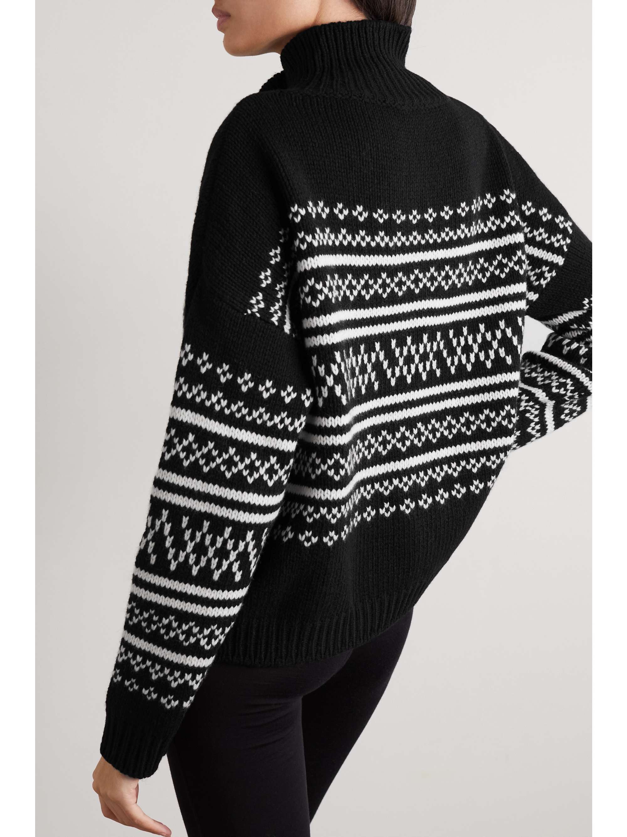WE NORWEGIANS Setesdal Fair Isle merino wool and cashmere-blend sweater