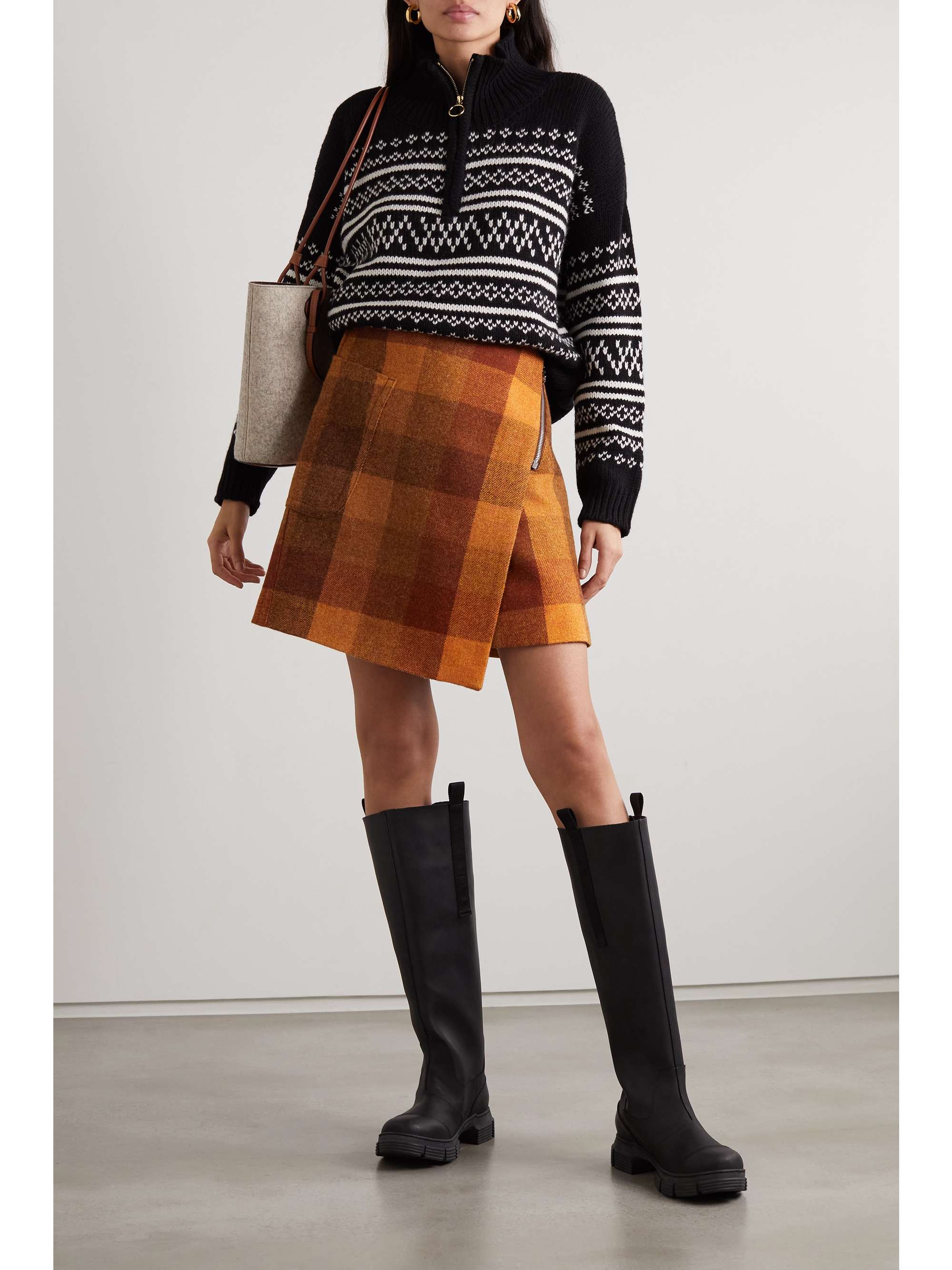 WE NORWEGIANS Setesdal Fair Isle merino wool and cashmere-blend sweater