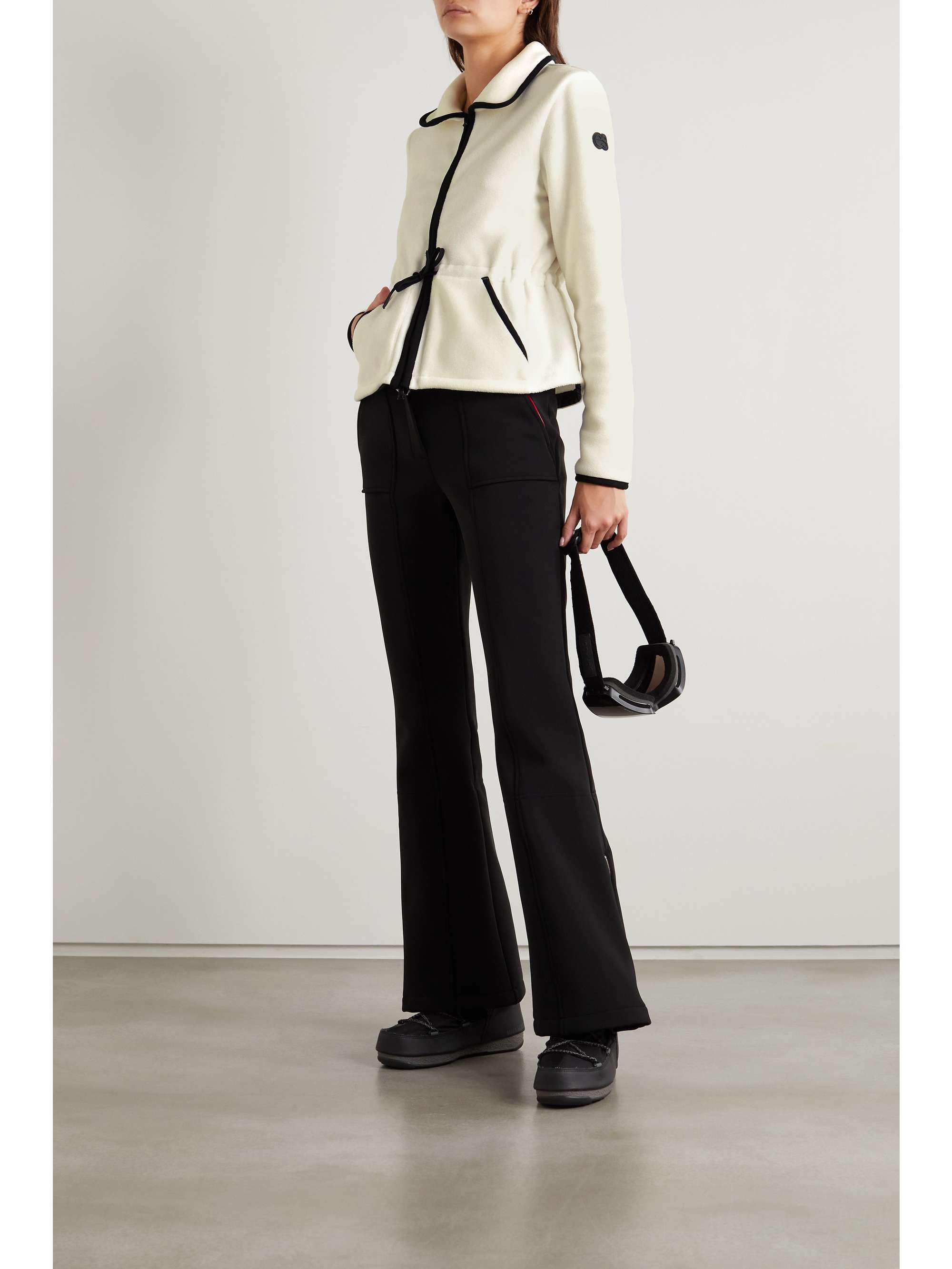 ERIN SNOW + NET SUSTAIN Picabo recycled fleece ski jacket